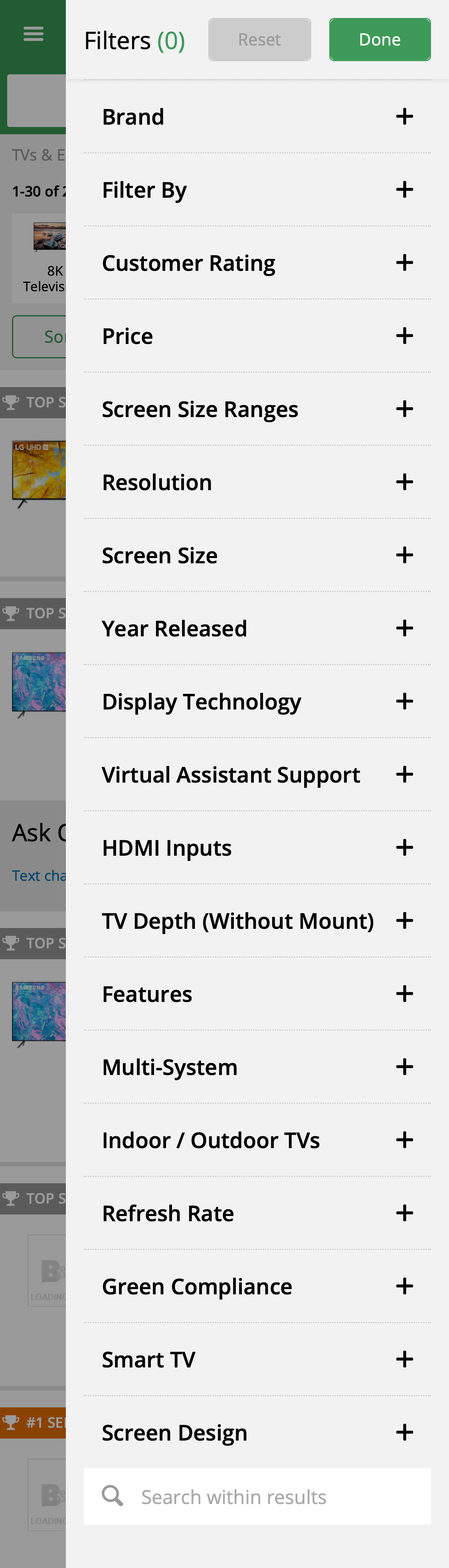 Mobile screenshot of B&H Photo
