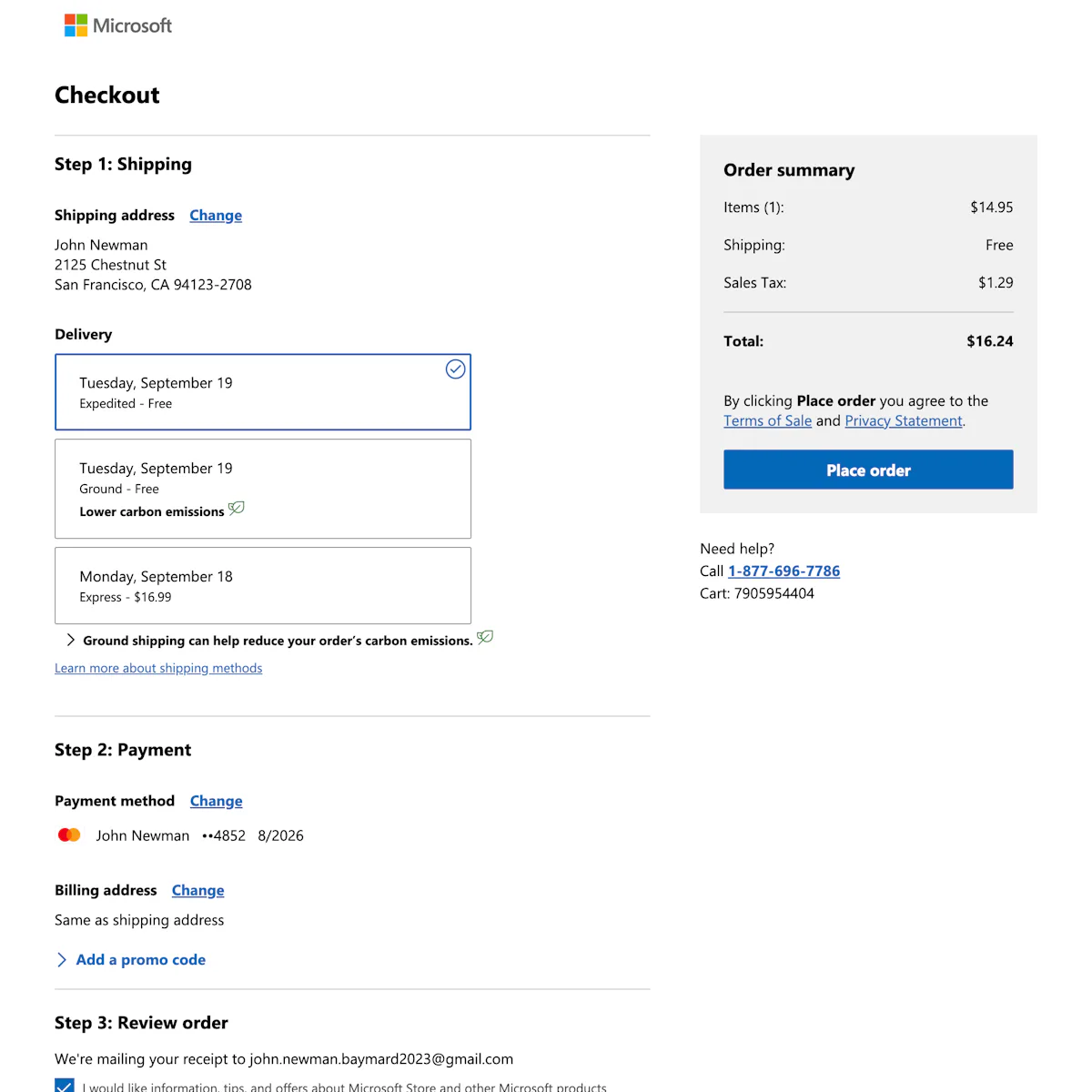 536 ‘Review Order’ Design Examples – Baymard Institute