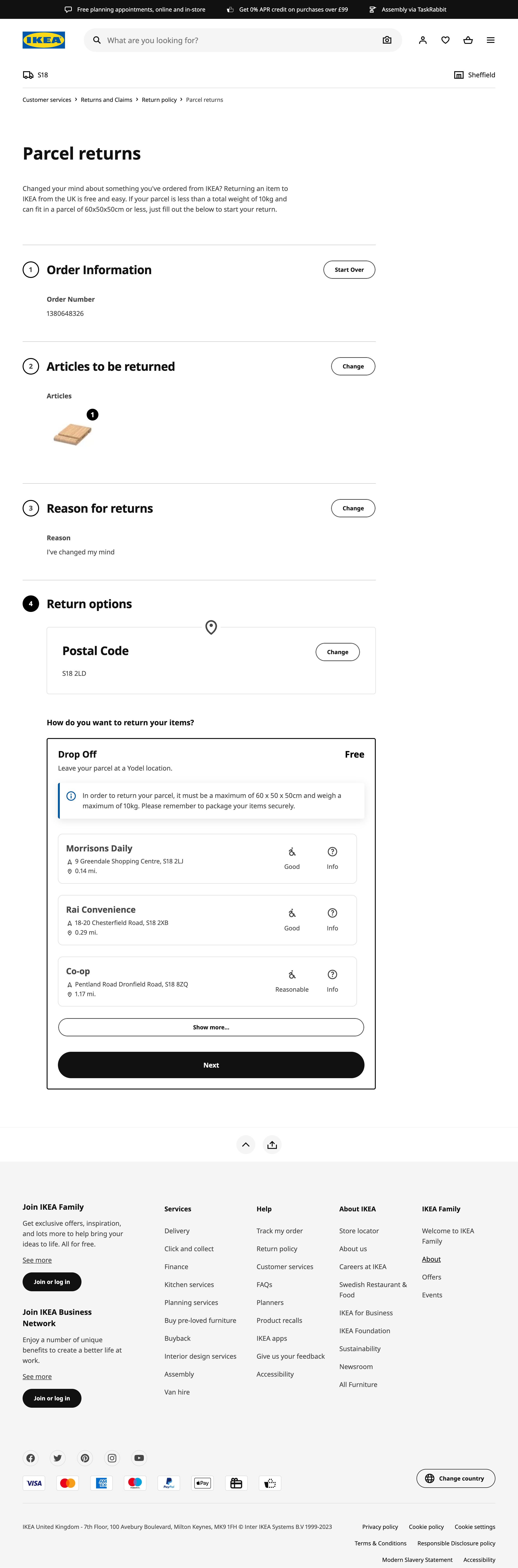 Desktop screenshot of IKEA