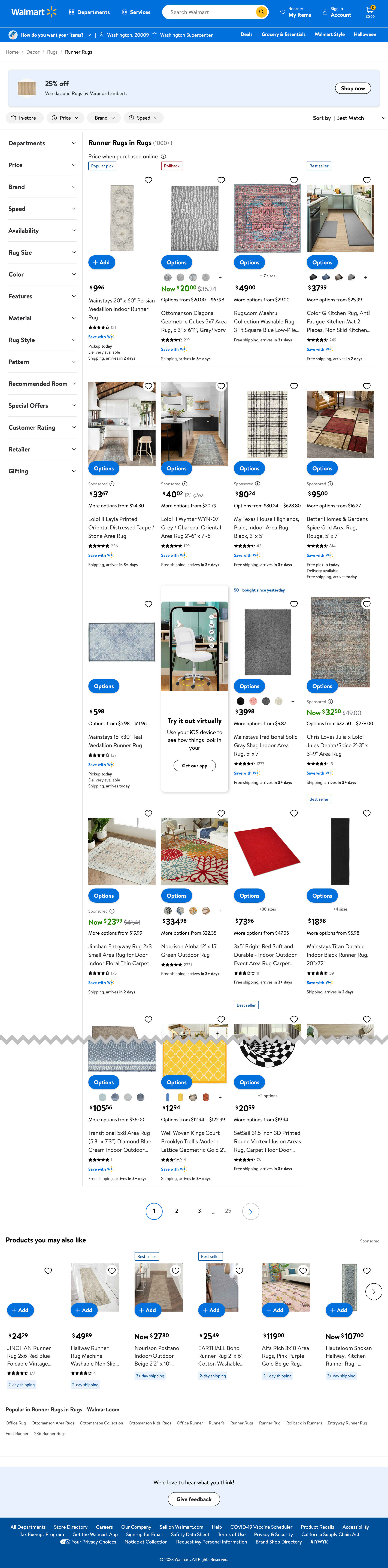 Desktop screenshot of Walmart