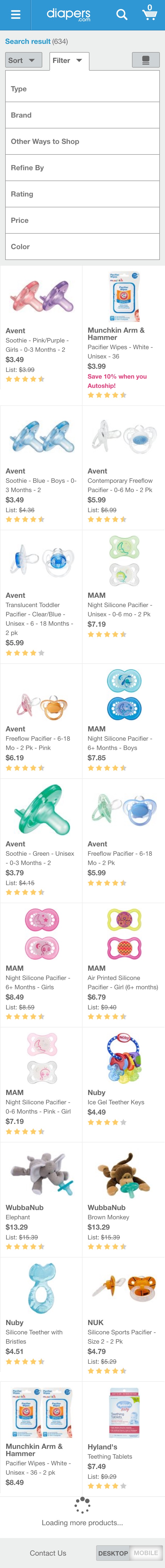 Mobile screenshot of undefined