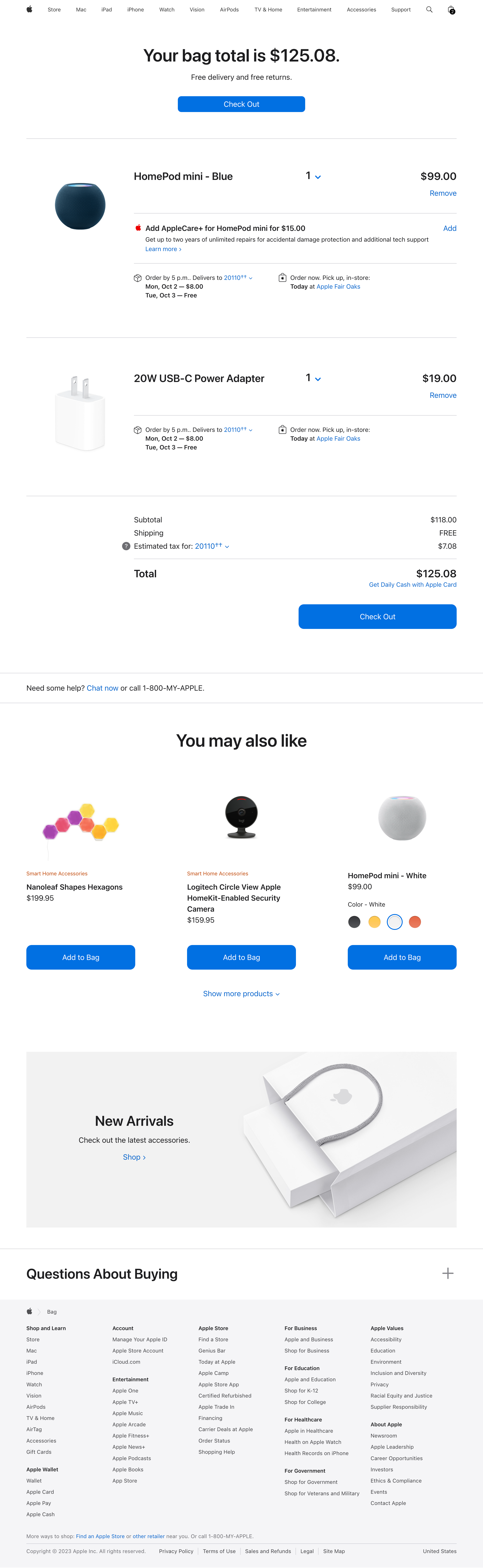 Desktop screenshot of Apple