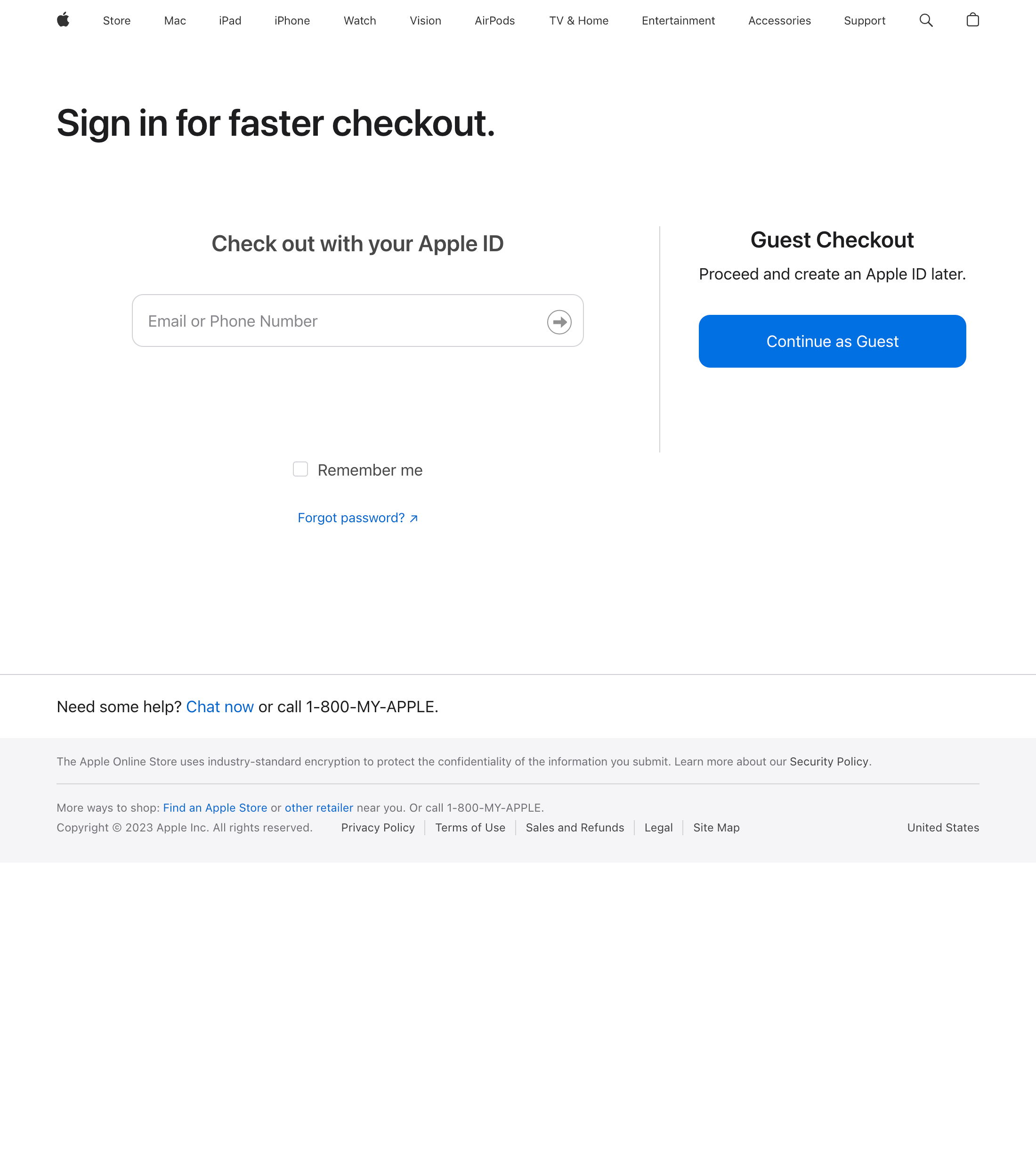 Desktop screenshot of Apple