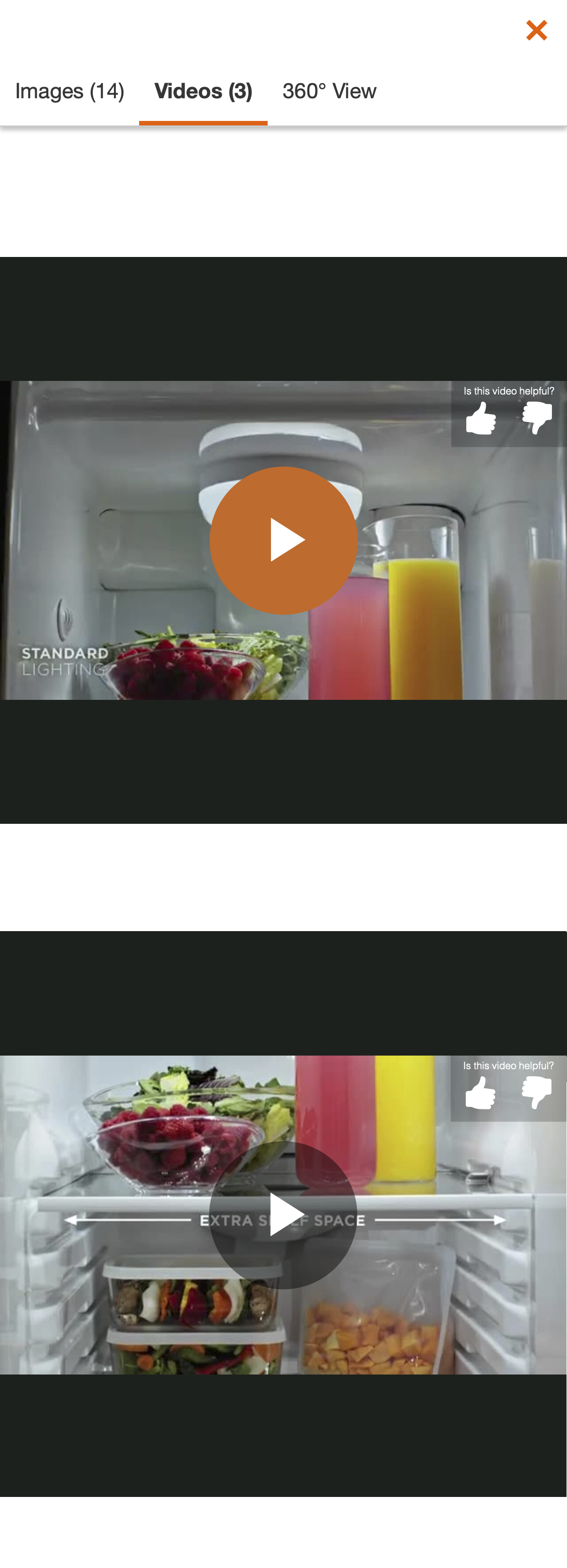 Mobile screenshot of Home Depot