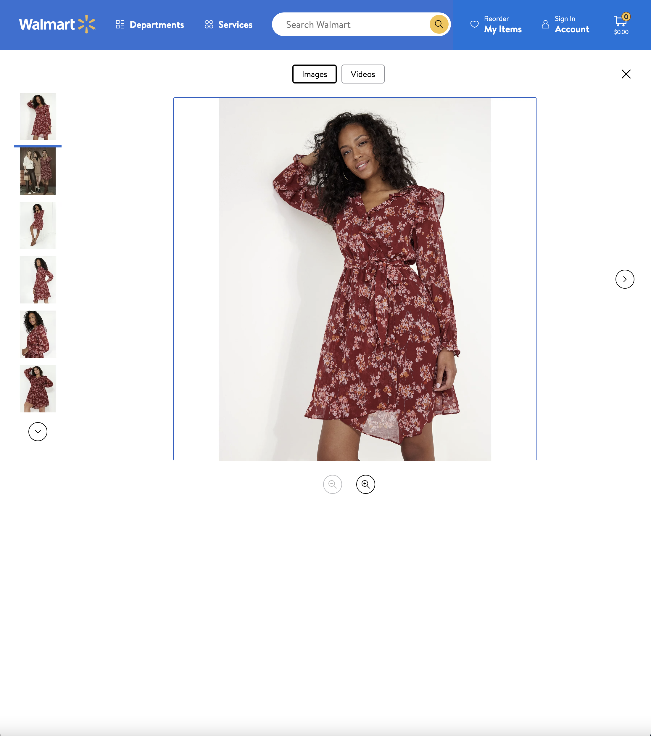 Desktop screenshot of Walmart