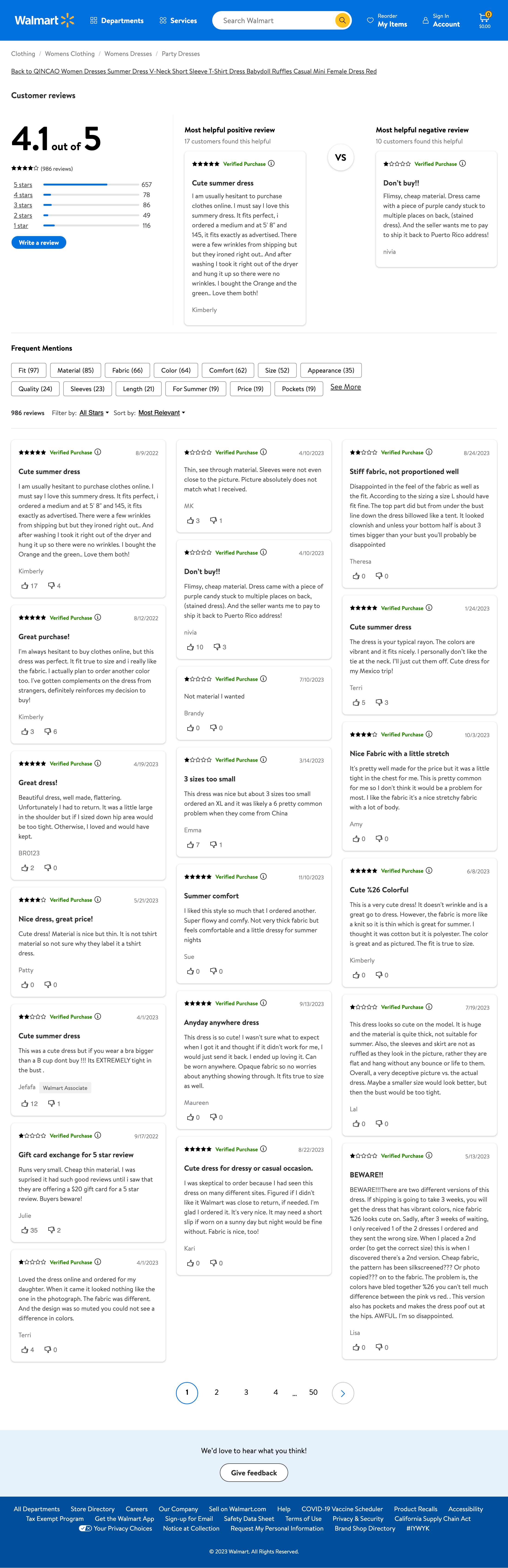 Desktop screenshot of Walmart