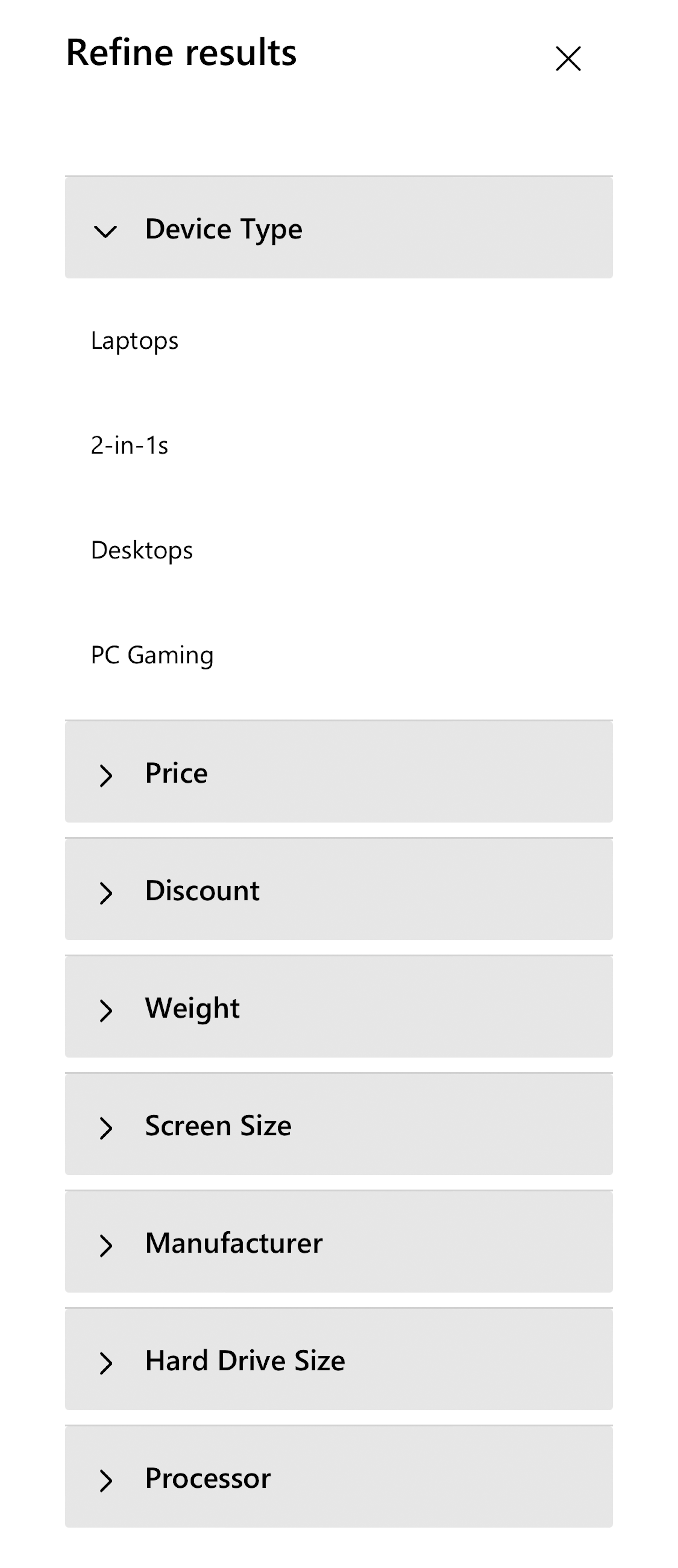 Mobile screenshot of Microsoft