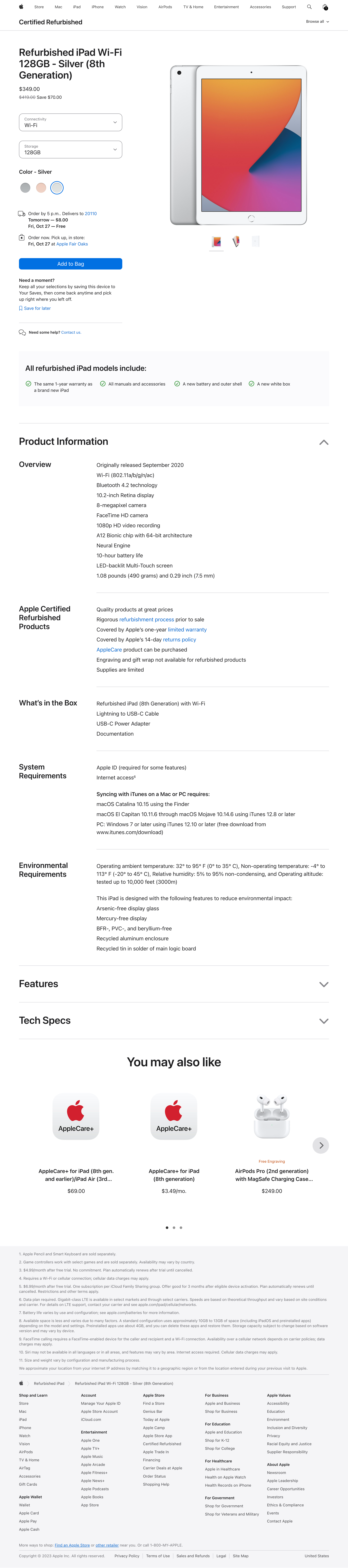 Desktop screenshot of Apple