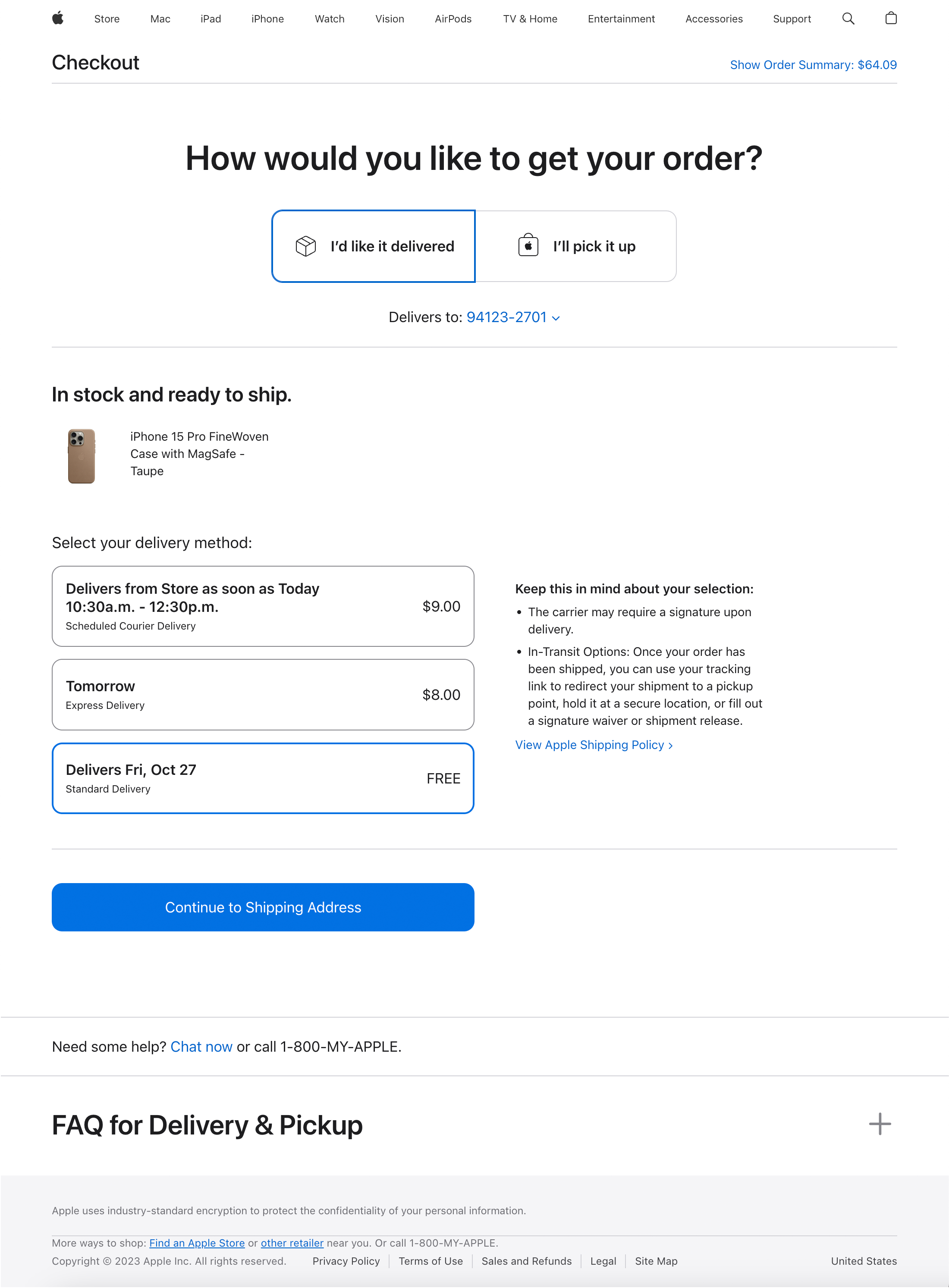 Desktop screenshot of Apple