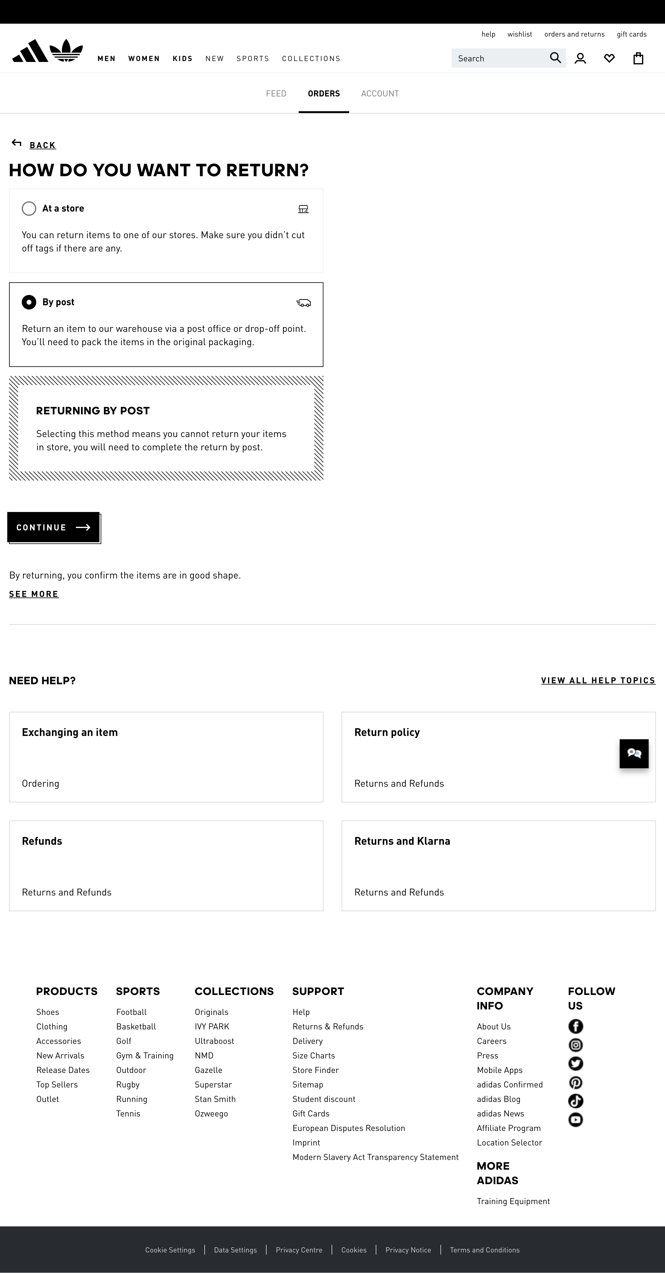 Desktop screenshot of Adidas