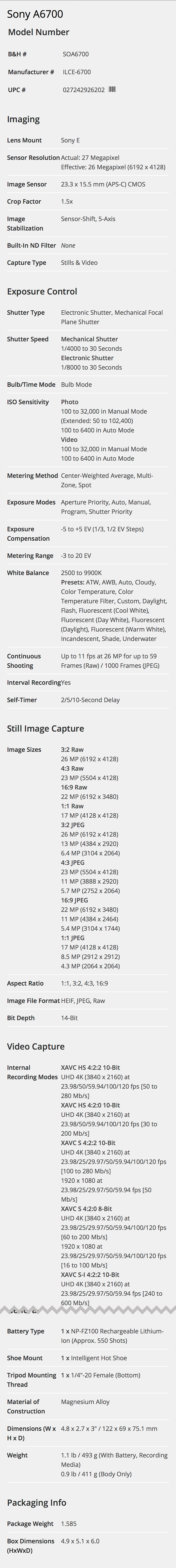 Mobile screenshot of B&H Photo