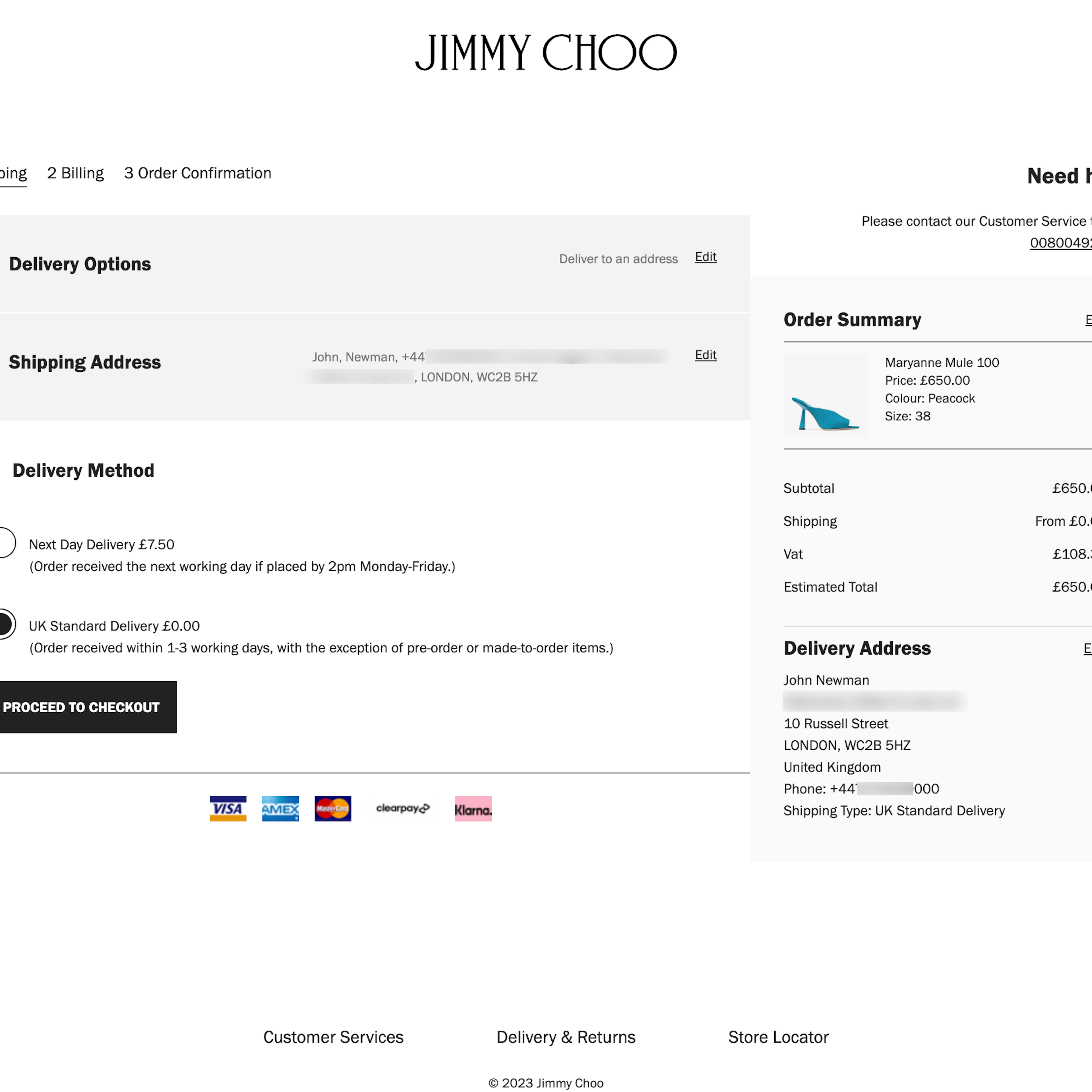 Desktop screenshot of Jimmy Choo