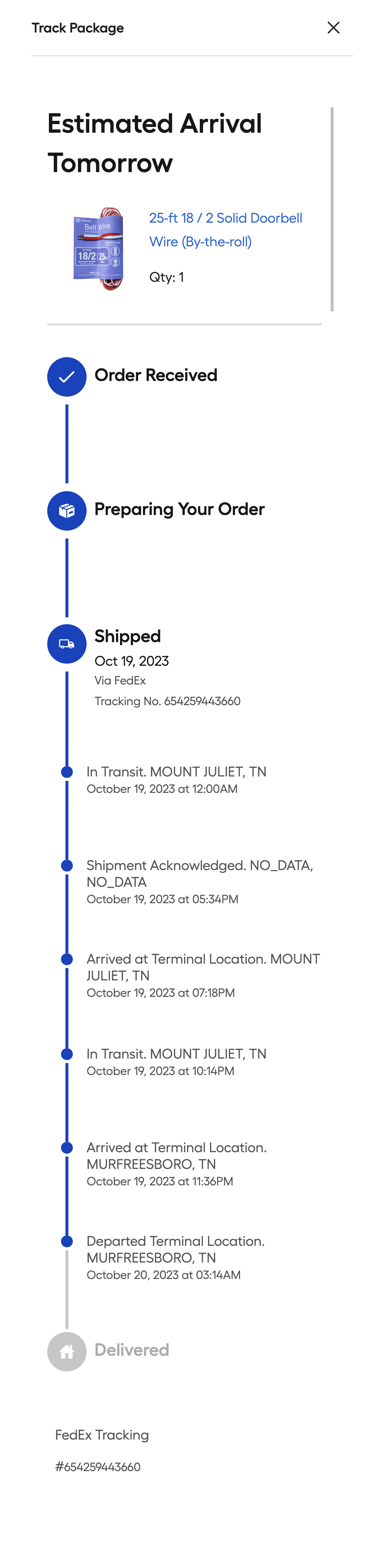 Mobile screenshot of Lowe’s