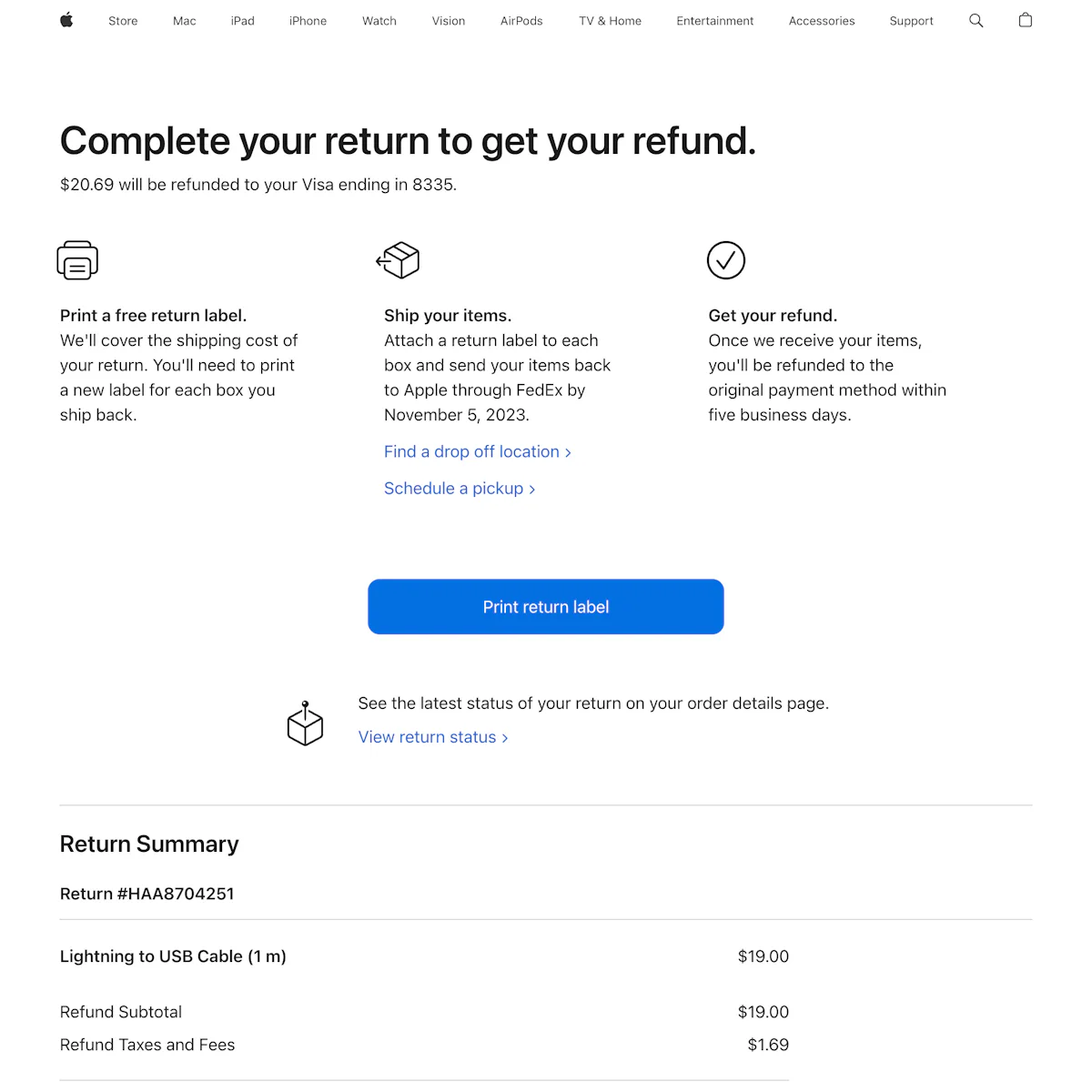 130 ‘Order Returns’ Design Examples – Baymard Institute