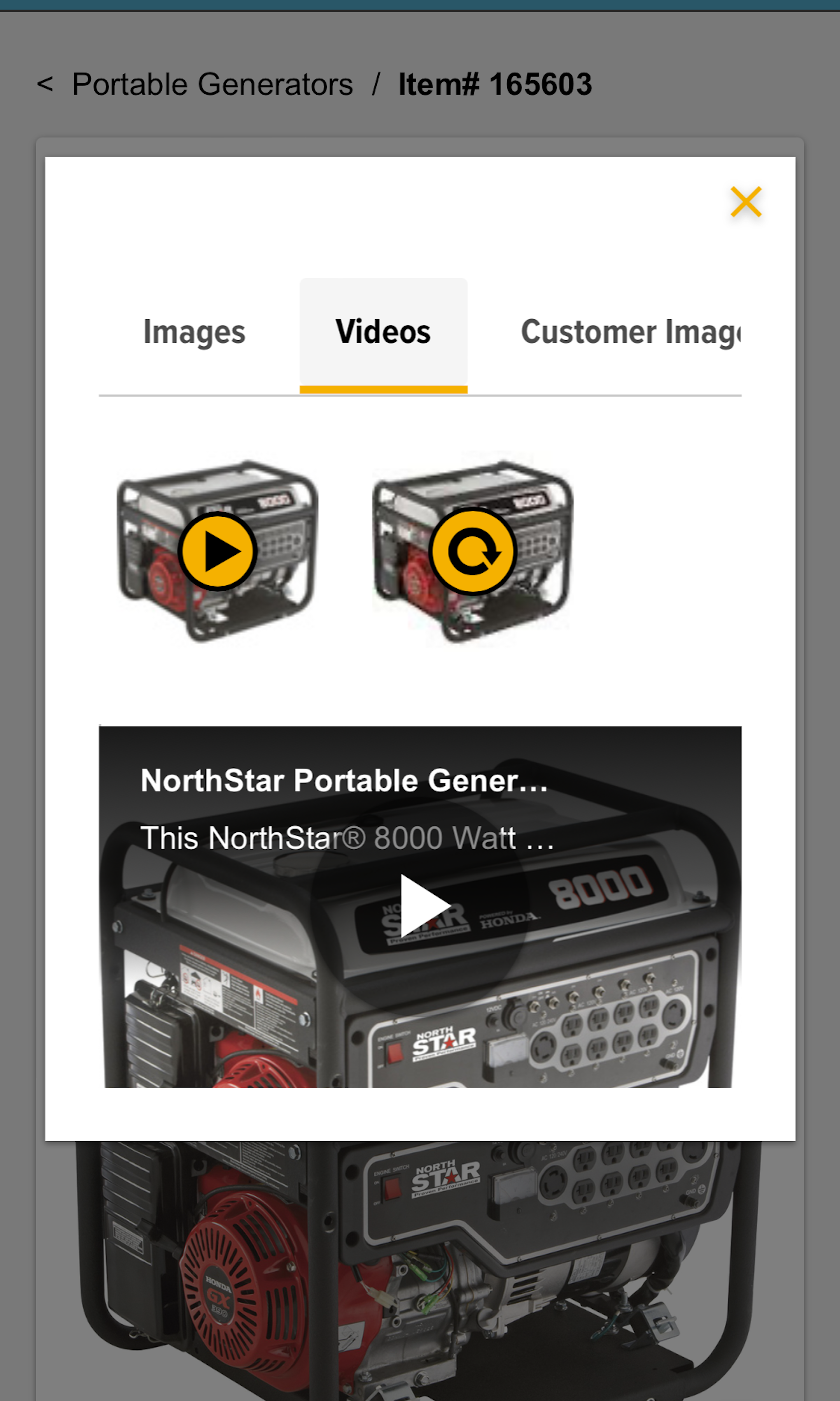 Mobile screenshot of Northern Tool