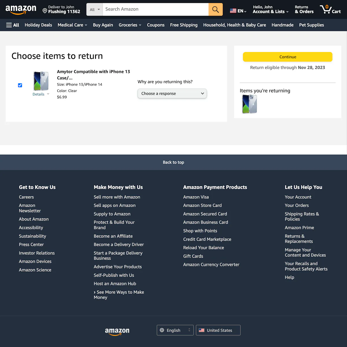 130 ‘Order Returns’ Design Examples – Baymard Institute