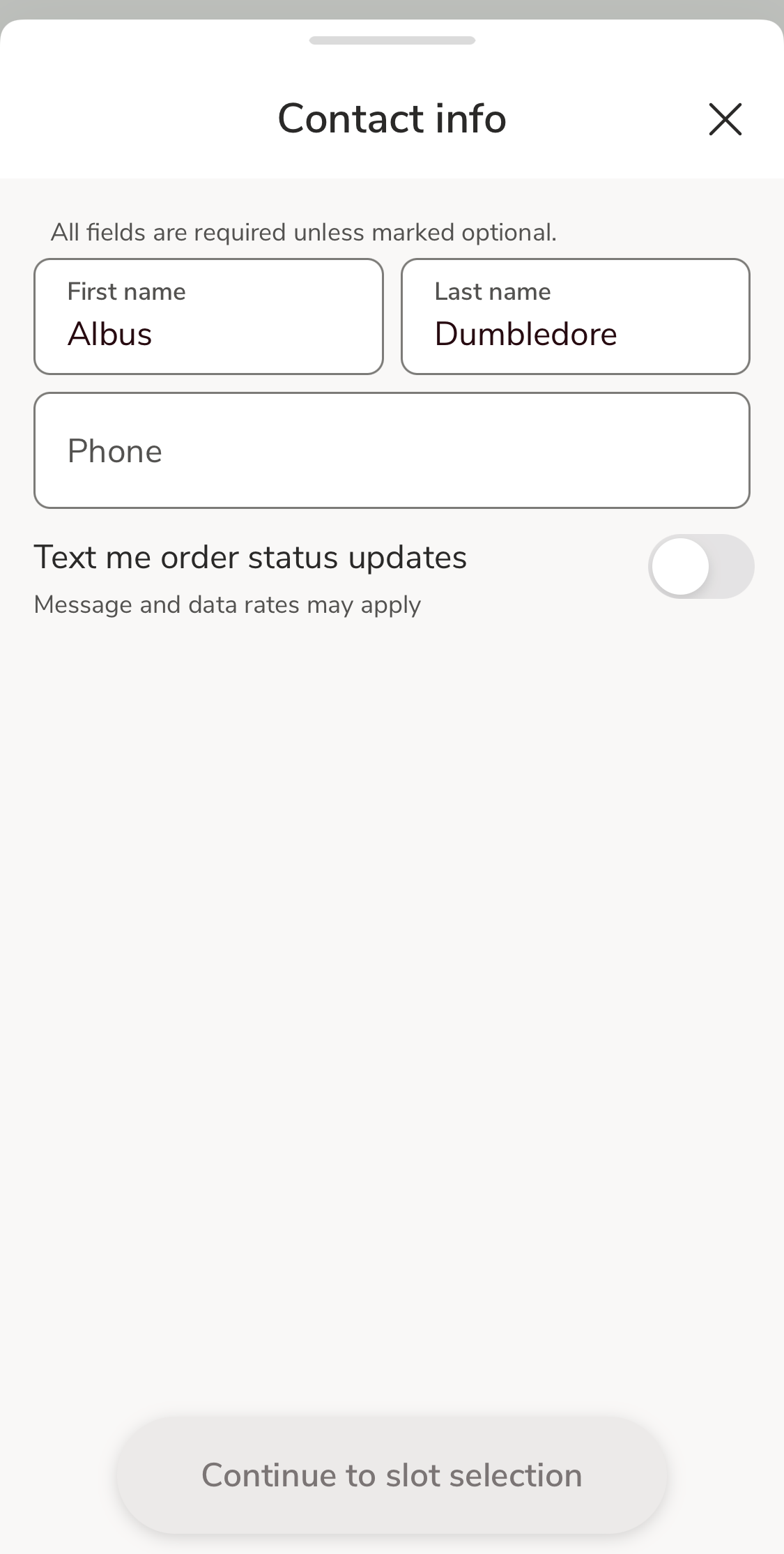 Mobile screenshot of undefined