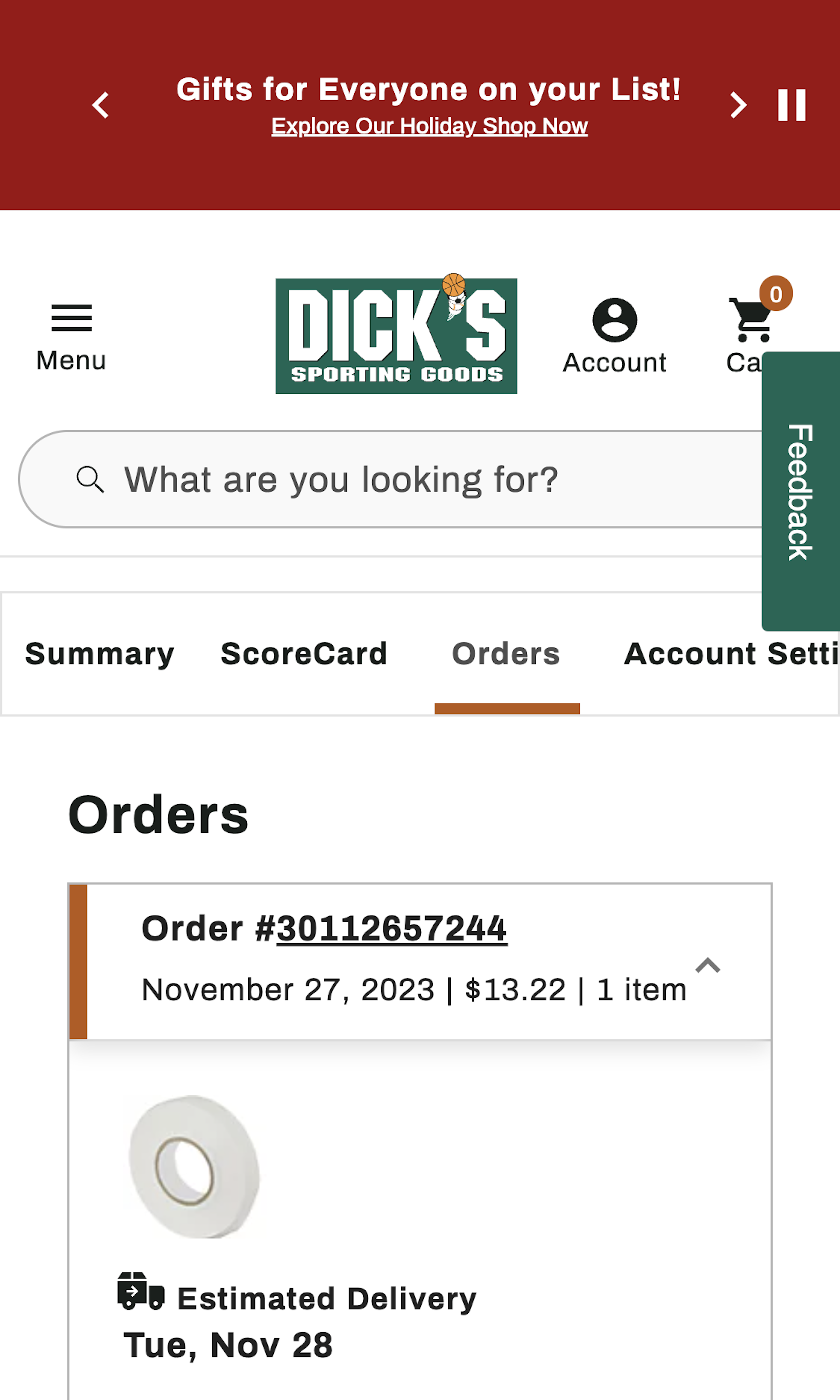 Mobile screenshot of Dick’s Sporting Goods