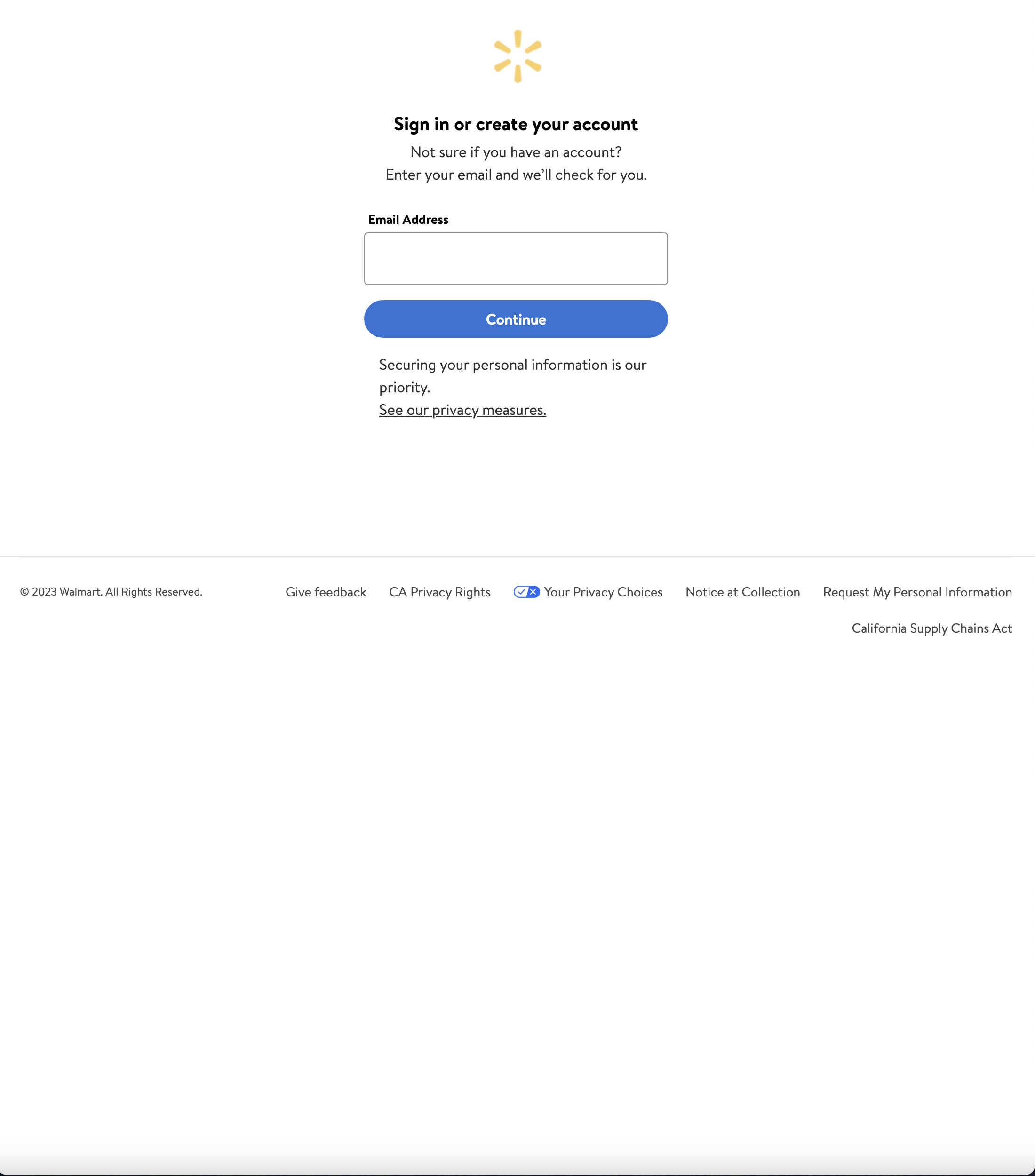 Desktop screenshot of Walmart