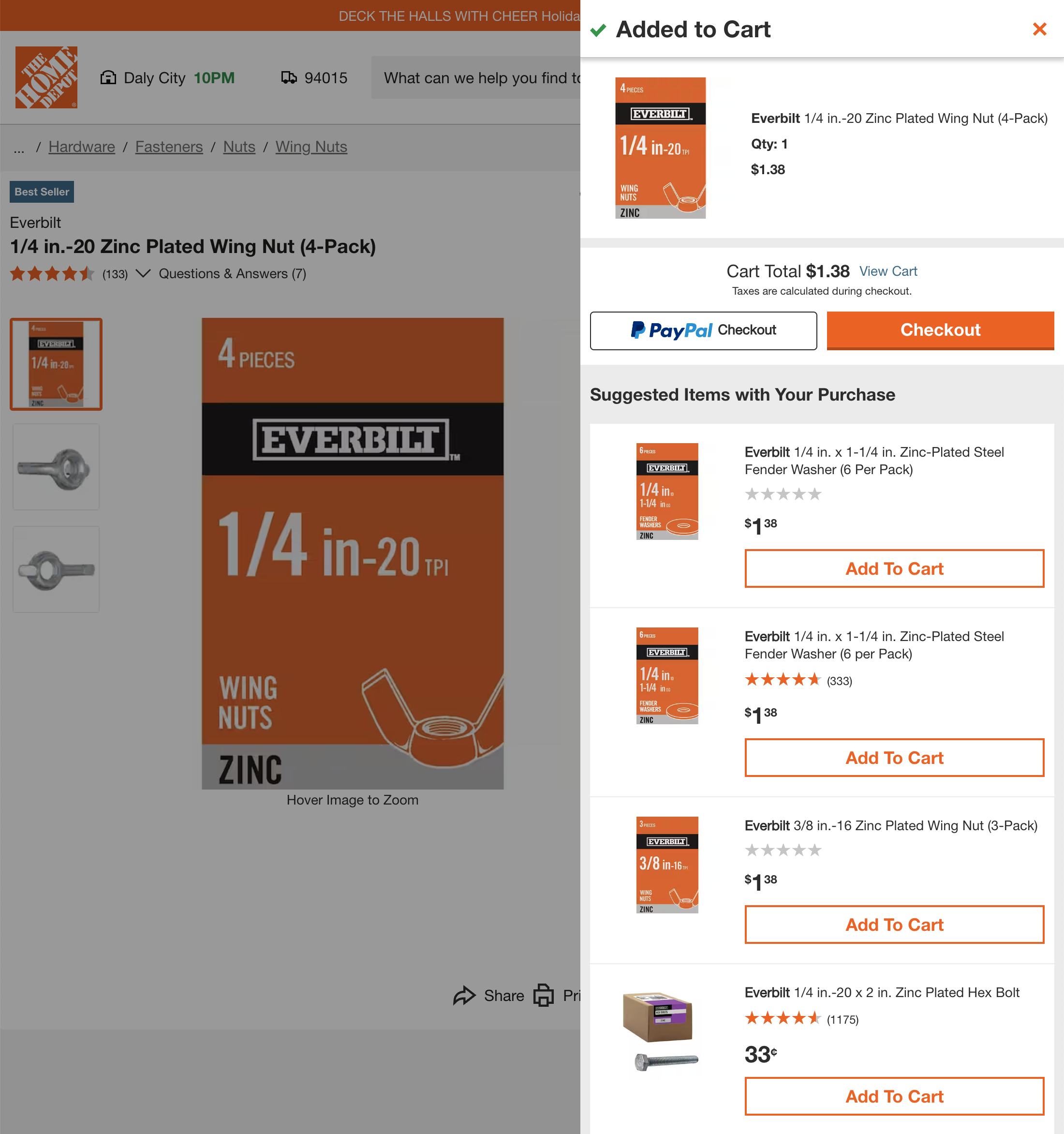 Desktop screenshot of Home Depot