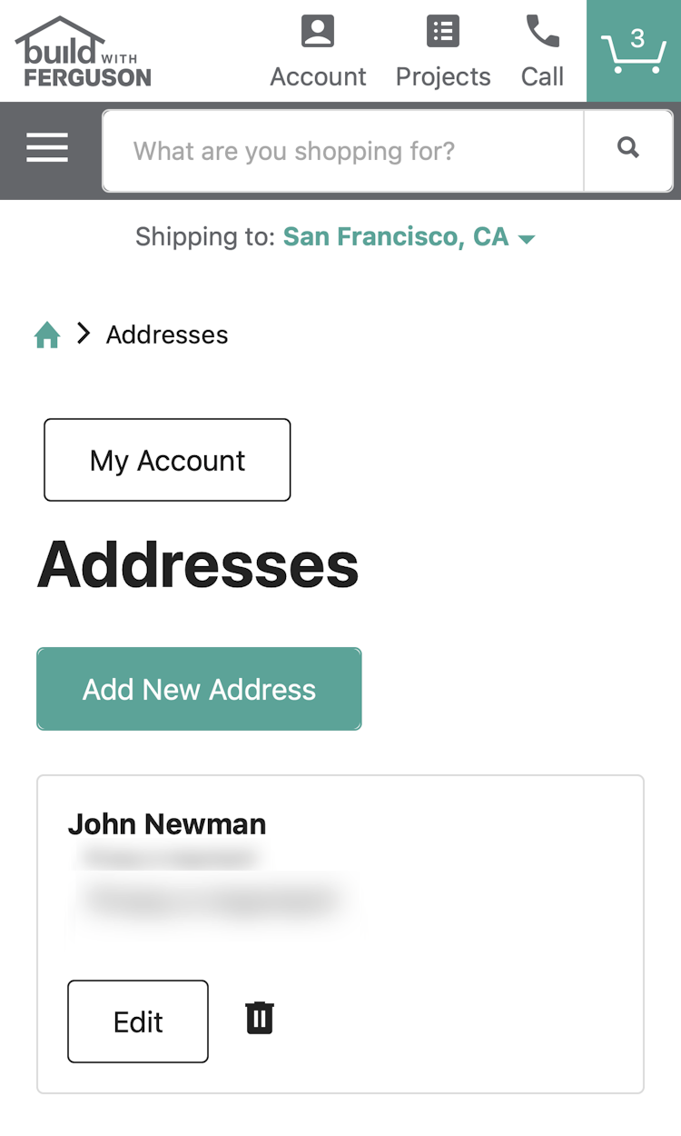371 ‘Address Book’ Design Examples – Baymard Institute