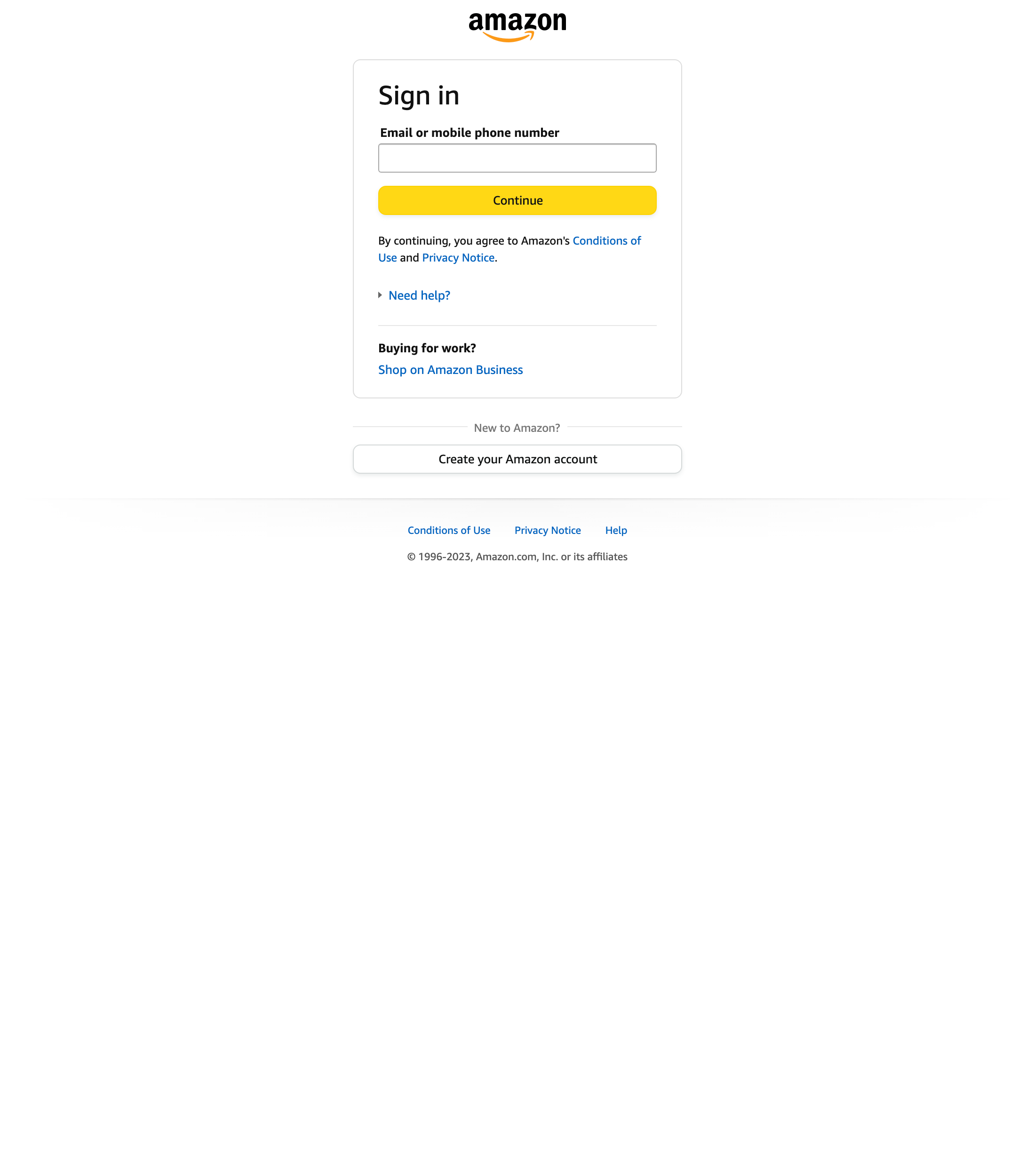 Desktop screenshot of Amazon