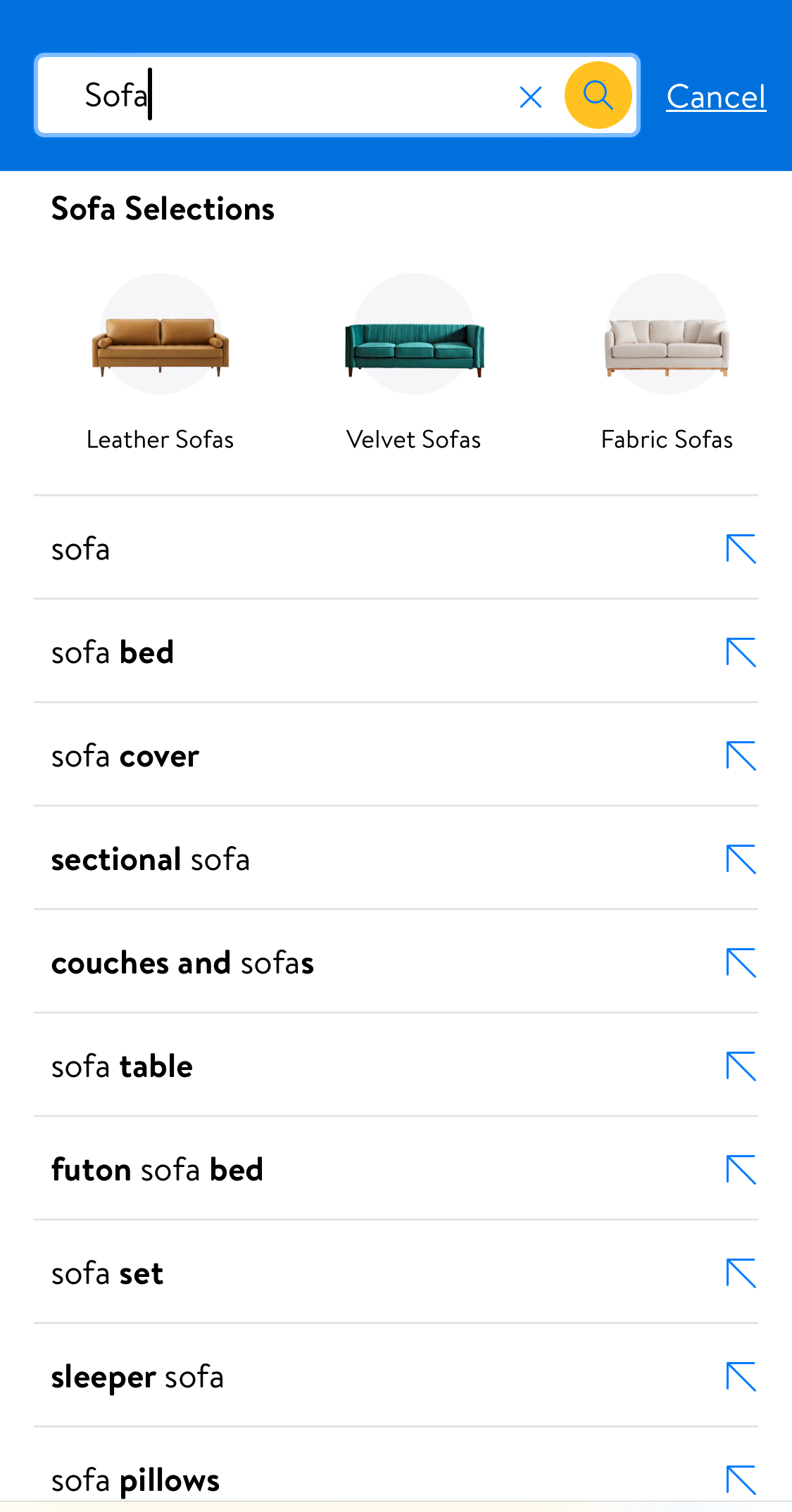Mobile screenshot of Walmart