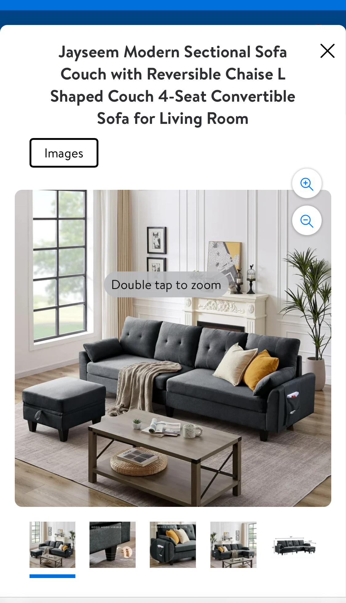 Mobile screenshot of Walmart