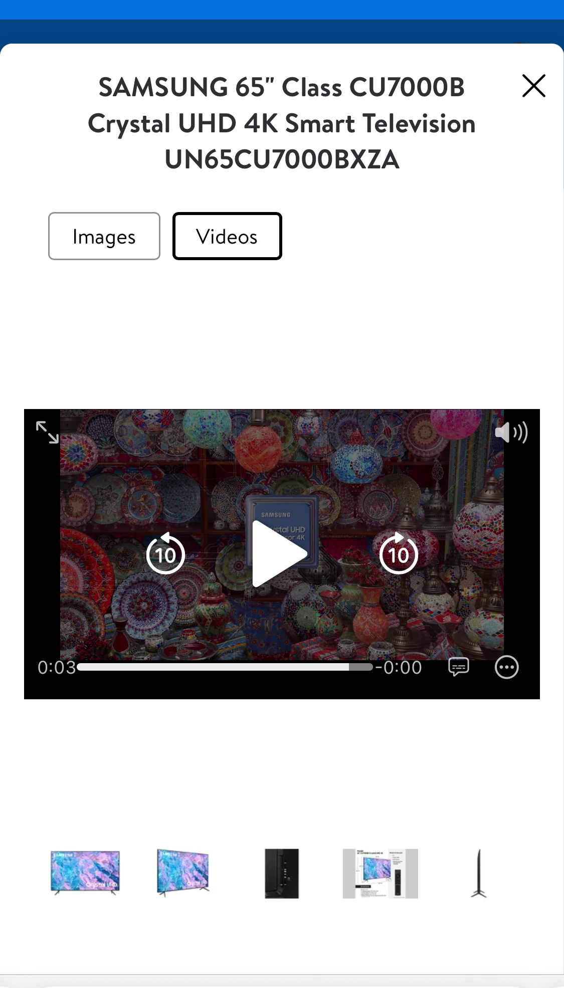 Mobile screenshot of Walmart