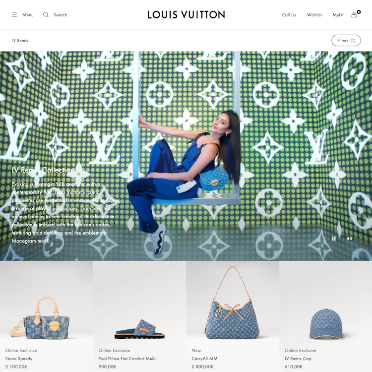 Louis Vuitton UX Case Study – Baymard Institute