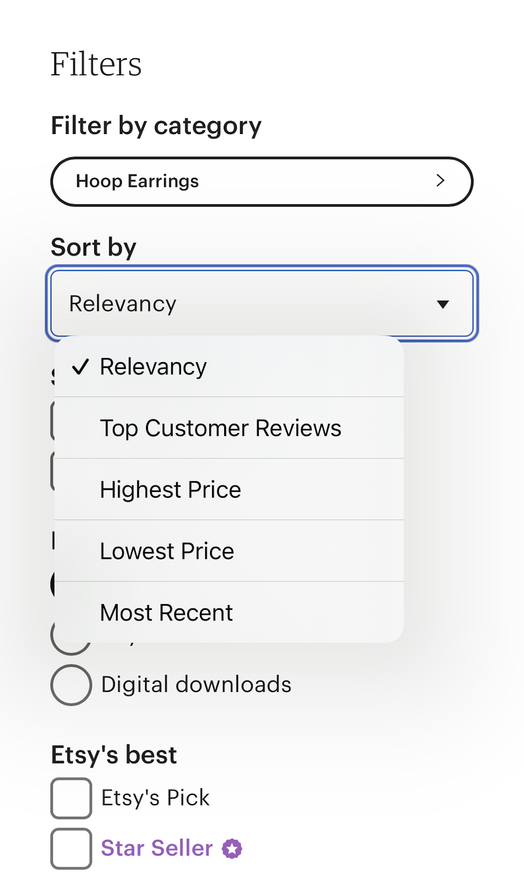 459 ‘Sorting Tool’ Design Examples – Baymard Institute
