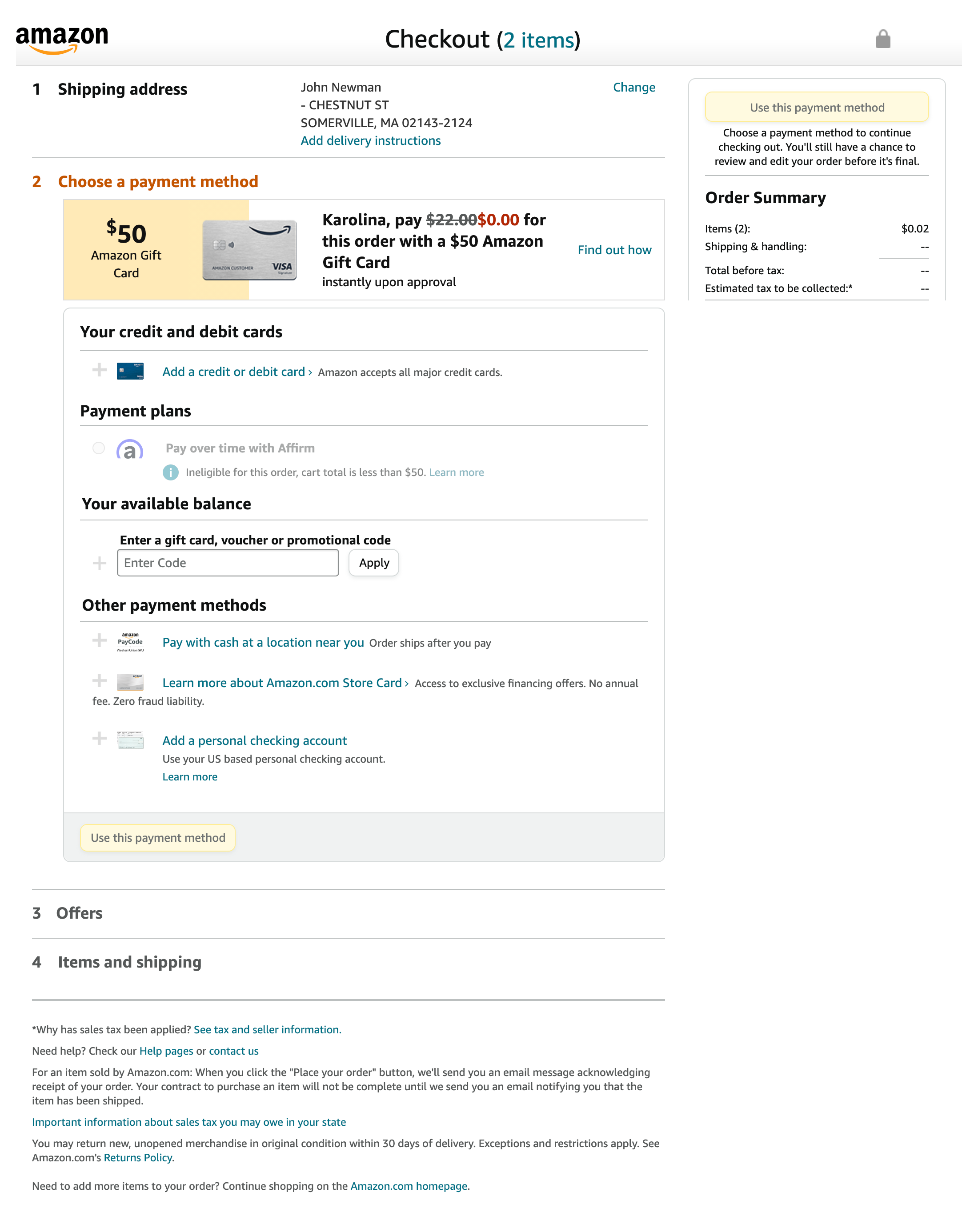 Desktop screenshot of Amazon