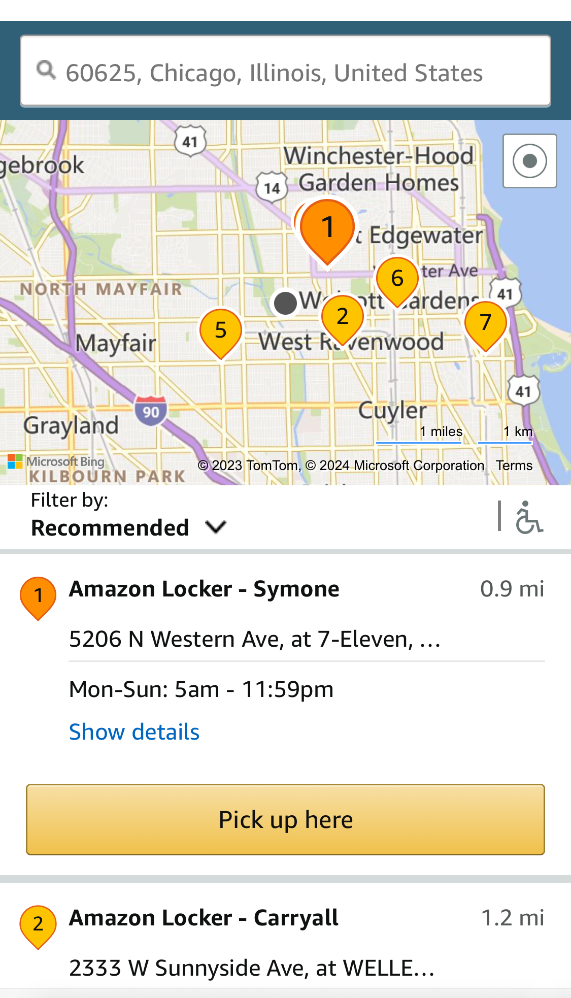 Mobile screenshot of Amazon