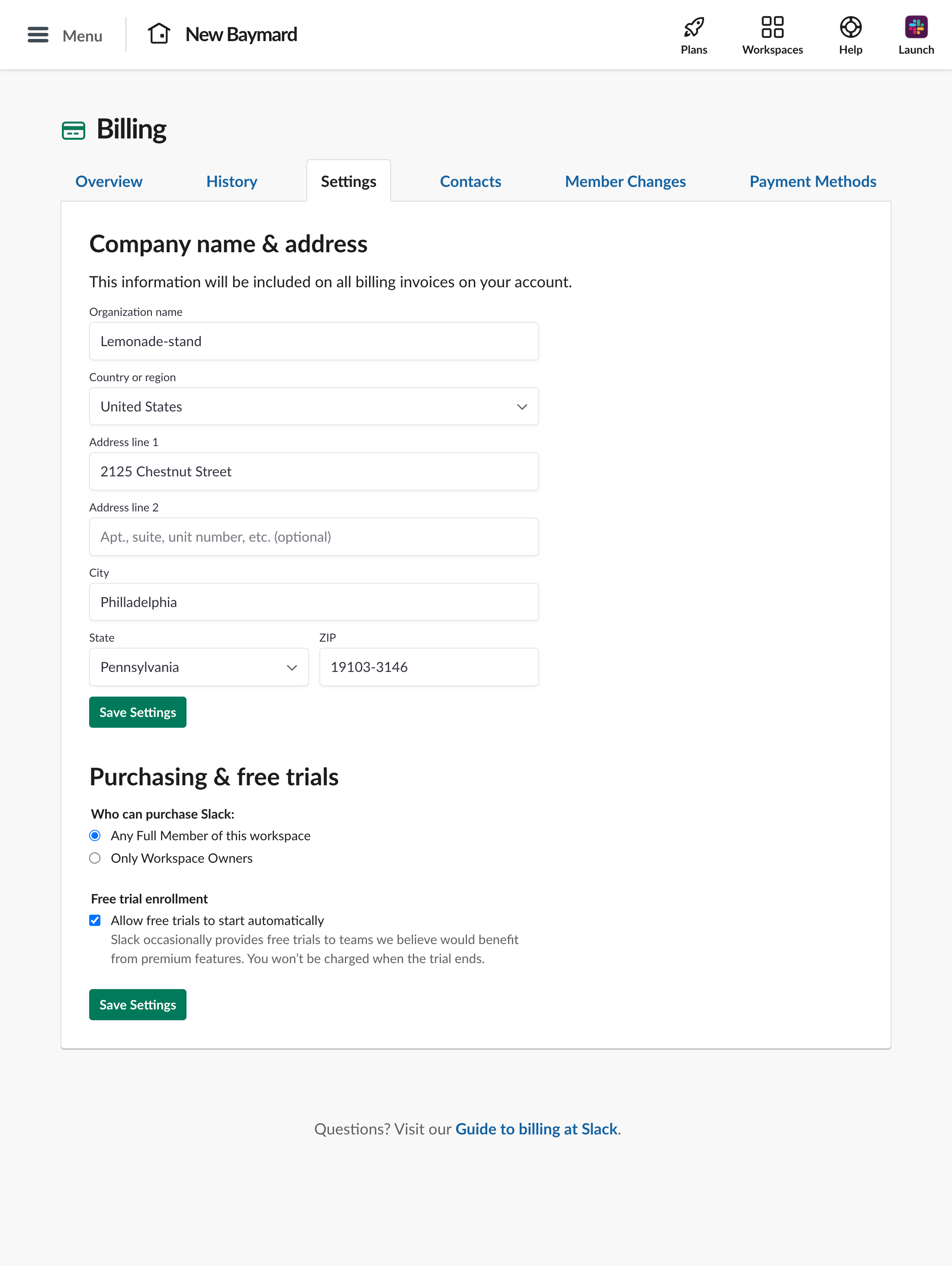 Desktop screenshot of Slack