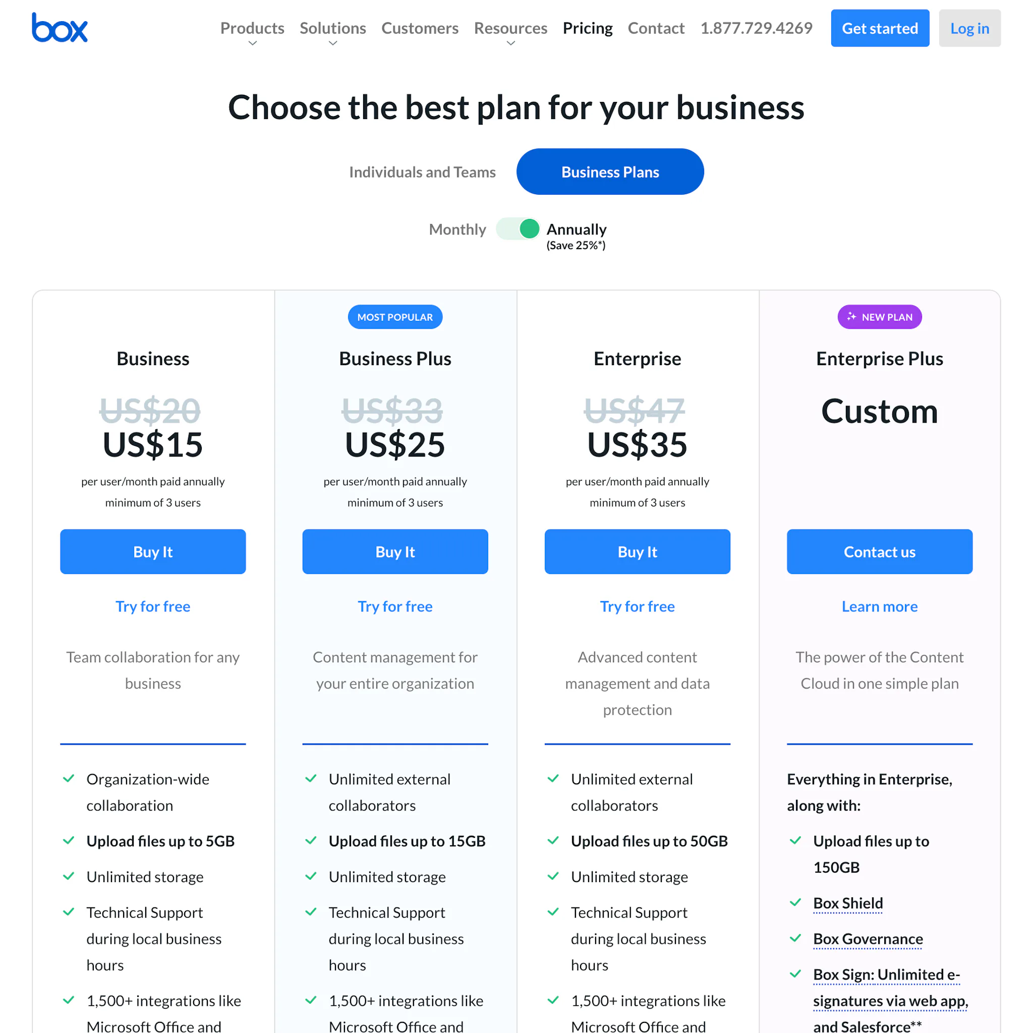 66 ‘Plan Matrix’ Design Examples – Baymard Institute