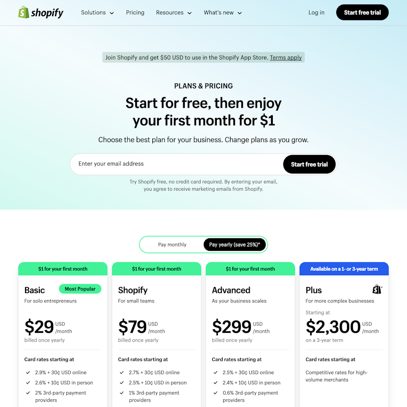 Shopify UX Case Study – Baymard Institute