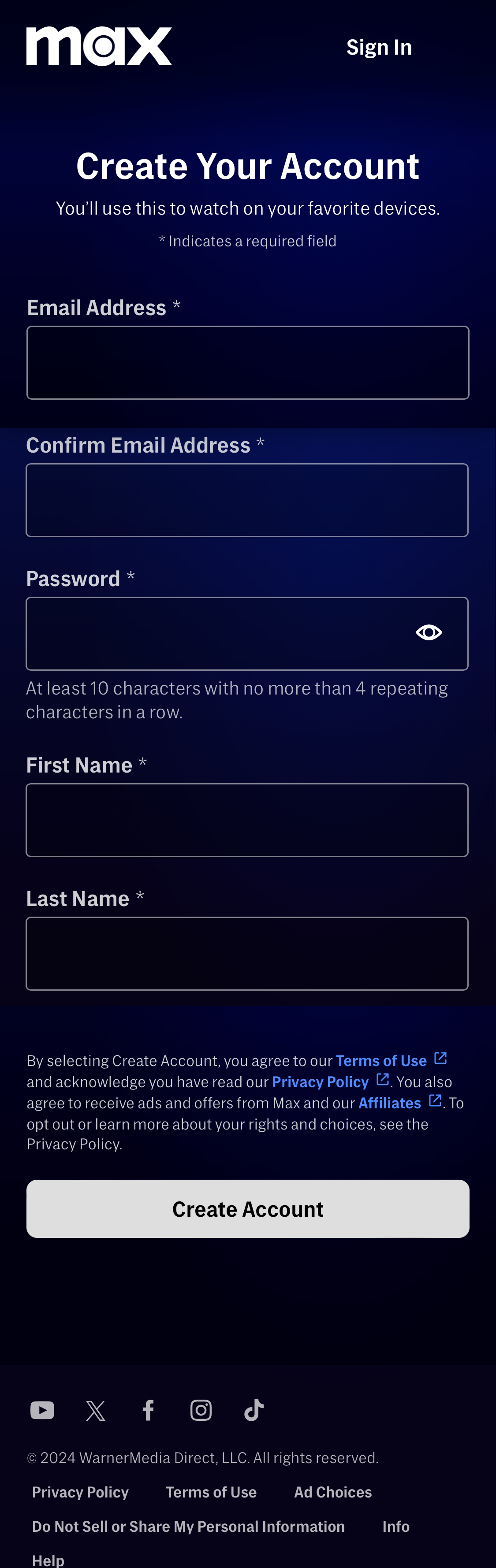 Mobile screenshot of undefined