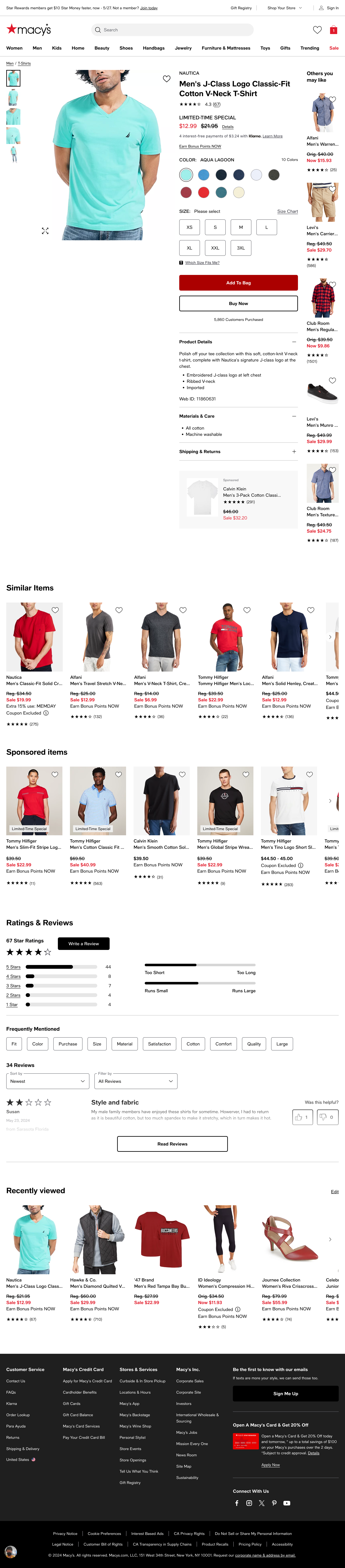 Desktop screenshot of Macy’s