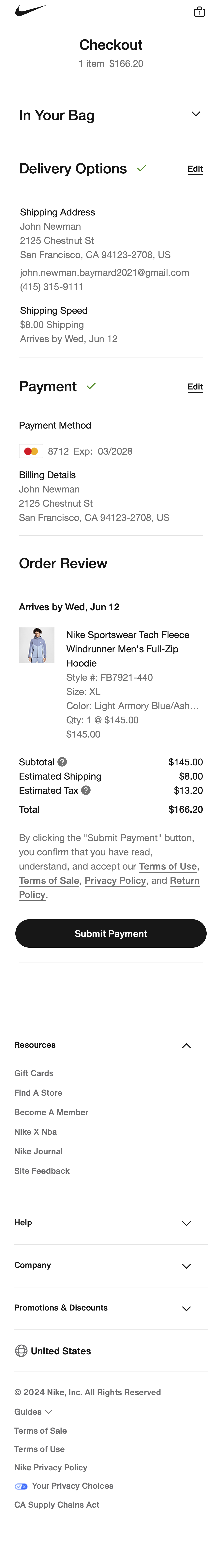 Mobile screenshot of Nike