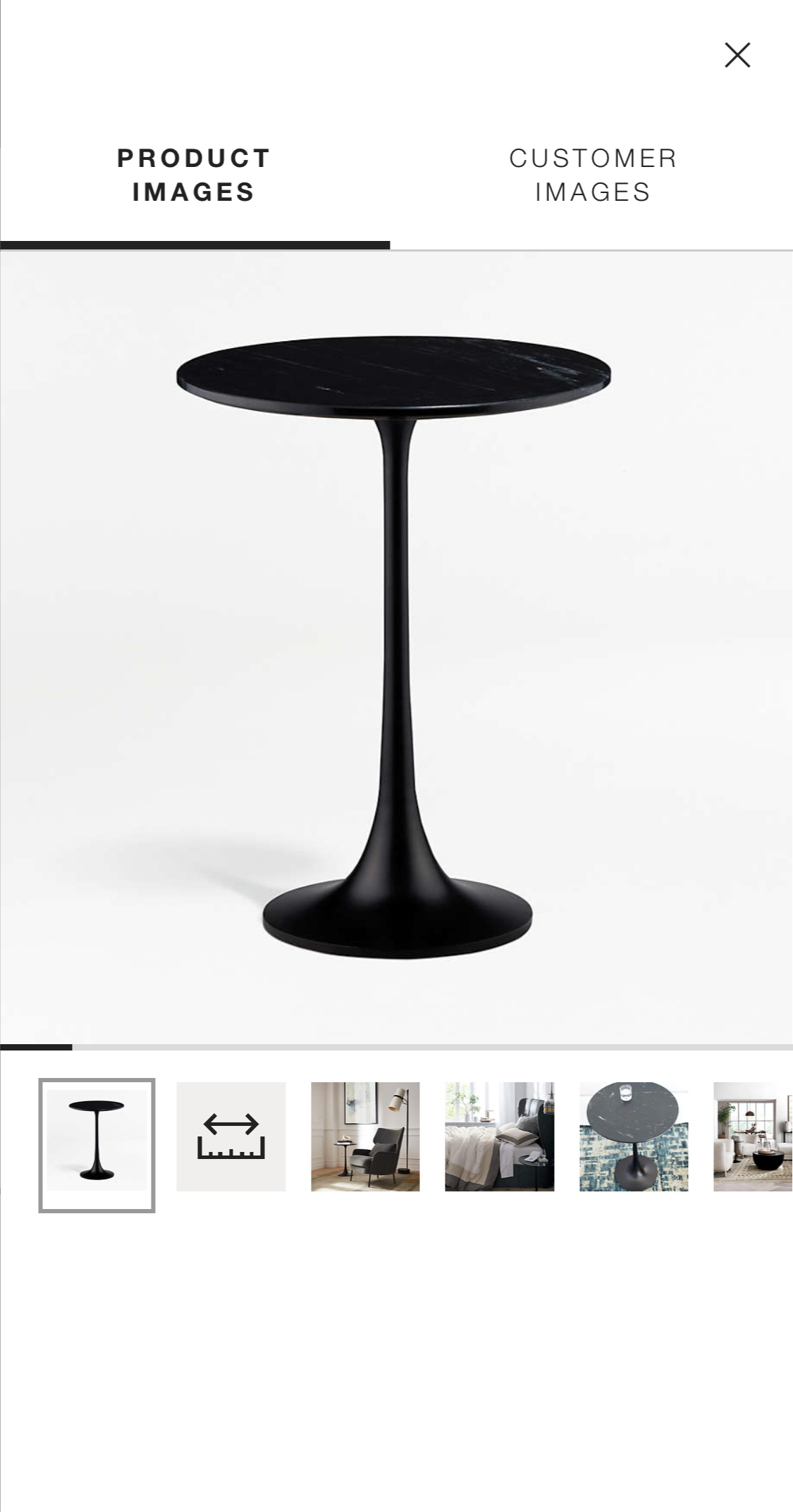 Mobile screenshot of Crate & Barrel