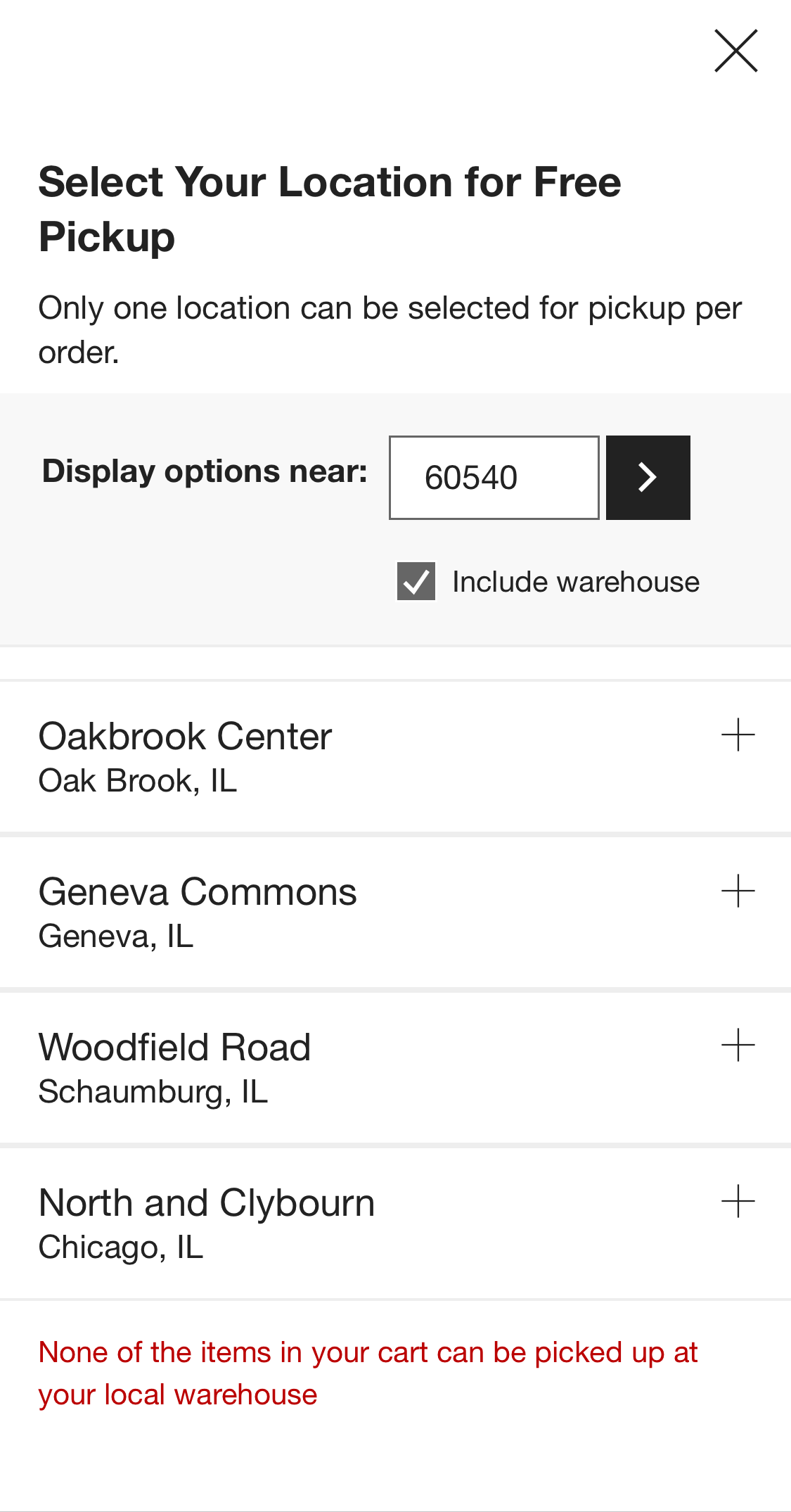 Mobile screenshot of Crate & Barrel