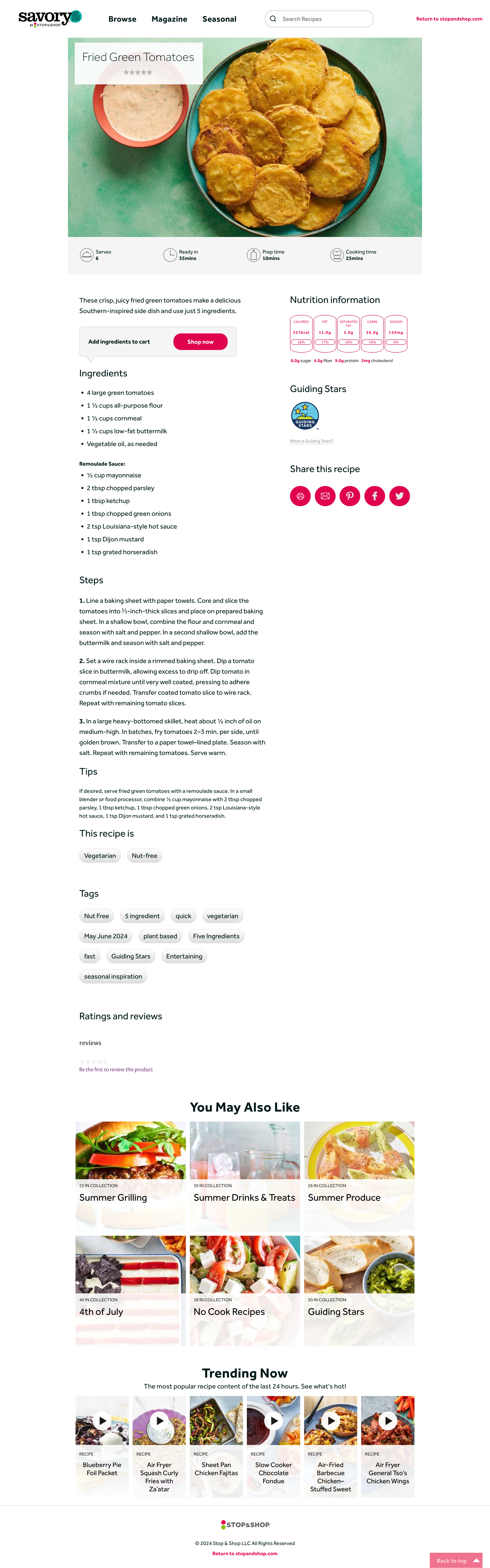 Desktop screenshot of Stop & Shop