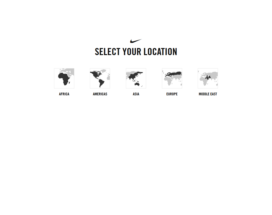 Desktop screenshot of Nike