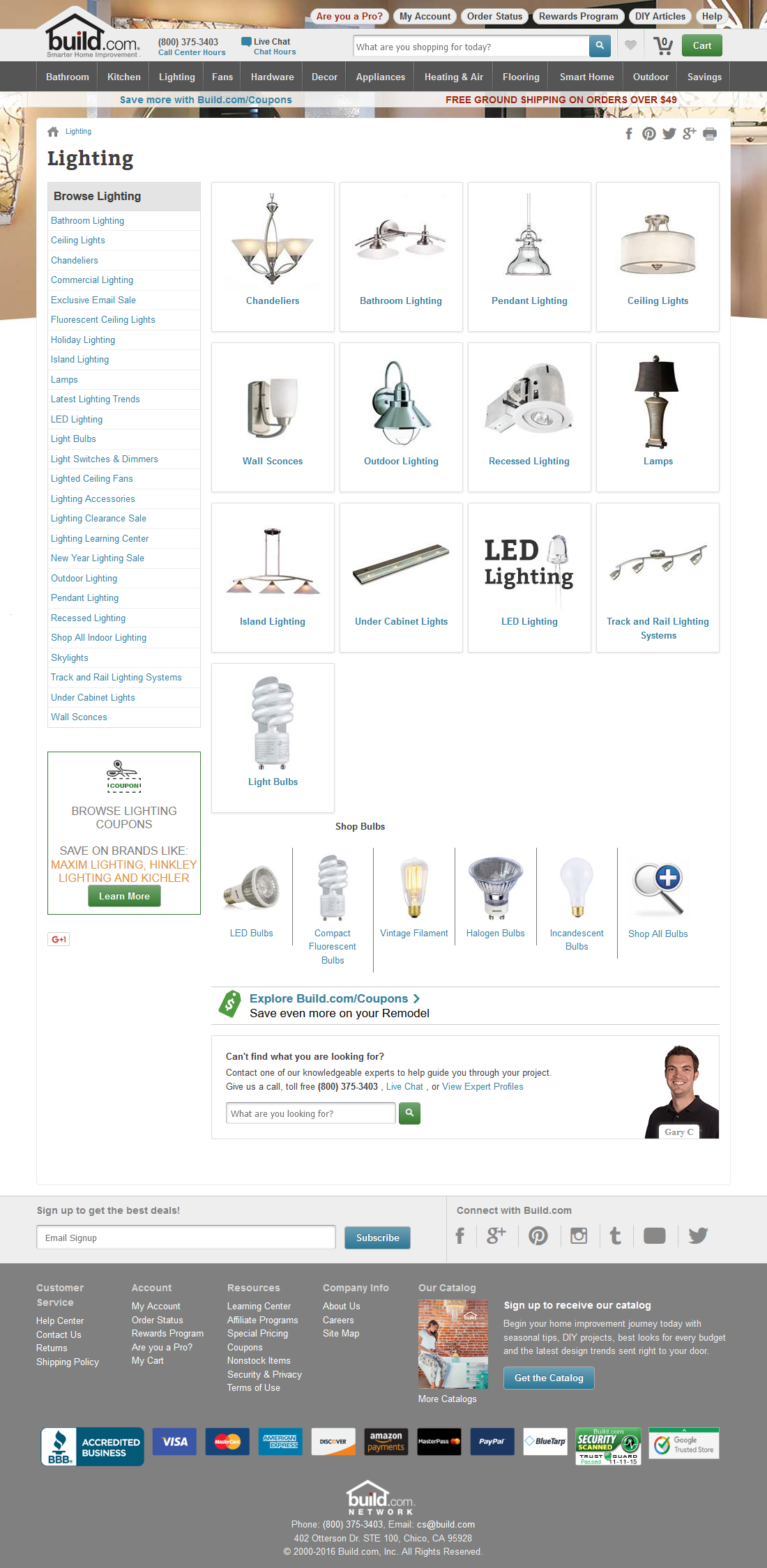 Desktop screenshot of Build.com