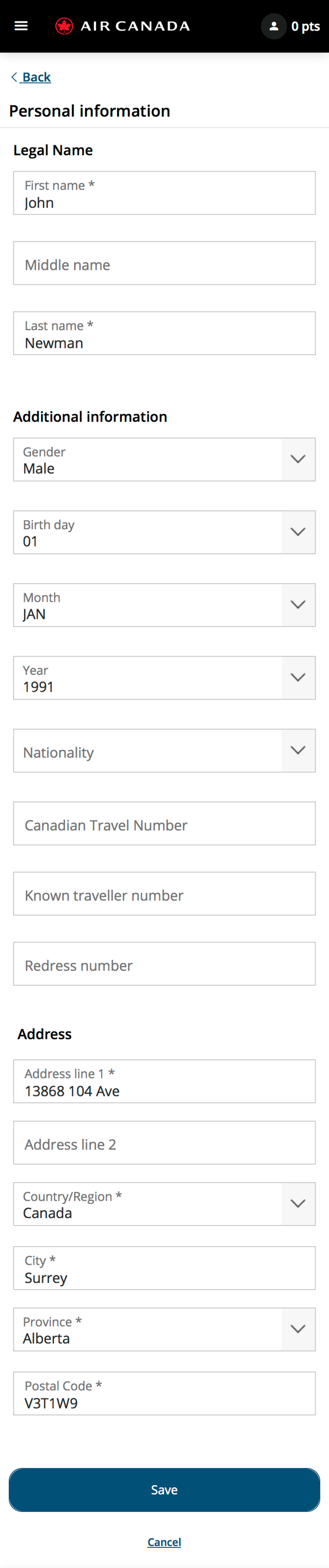 Mobile screenshot of undefined