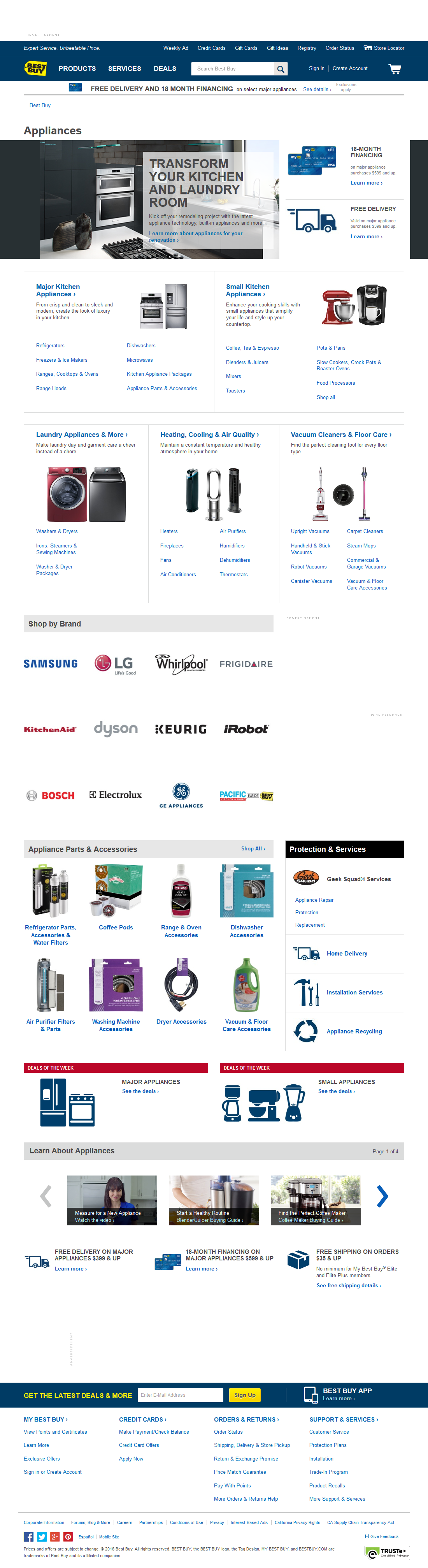 Desktop screenshot of Best Buy