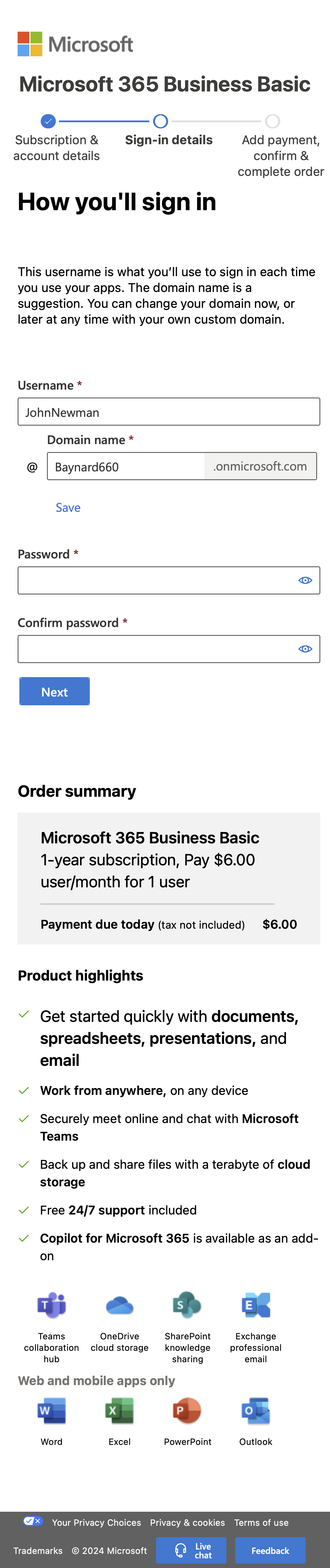 Mobile screenshot of Microsoft Teams