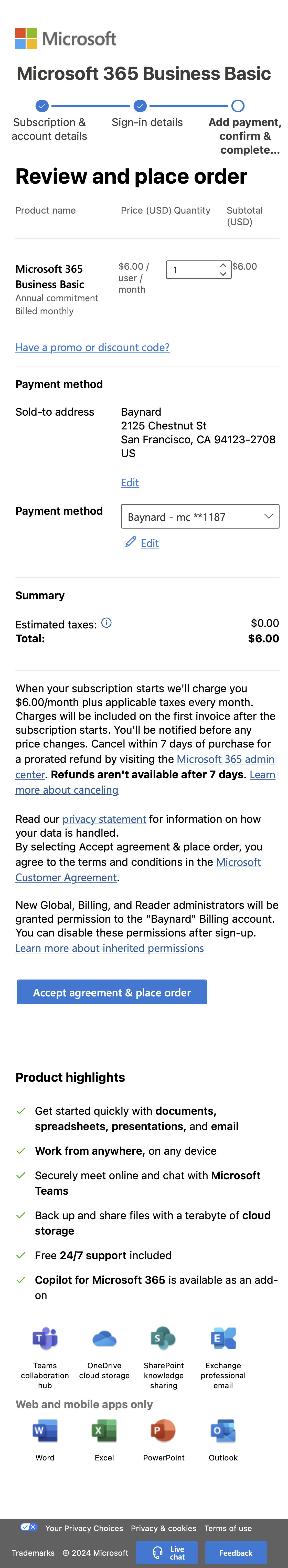 Mobile screenshot of Microsoft Teams