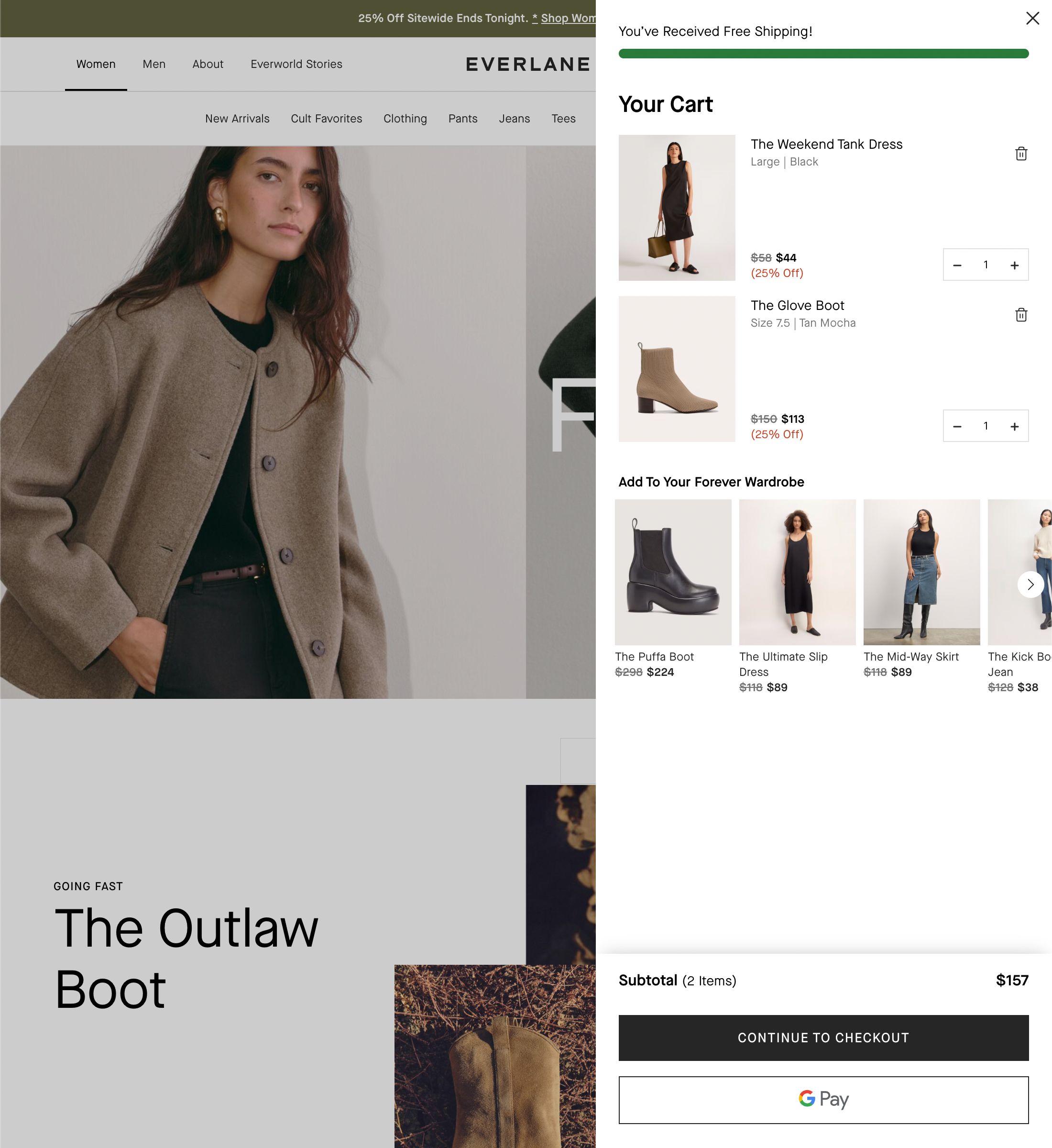 Desktop screenshot of Everlane