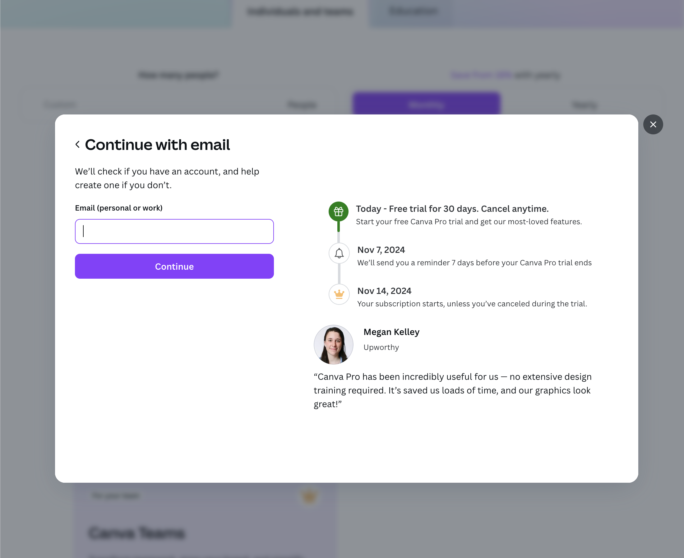 Desktop screenshot of Canva